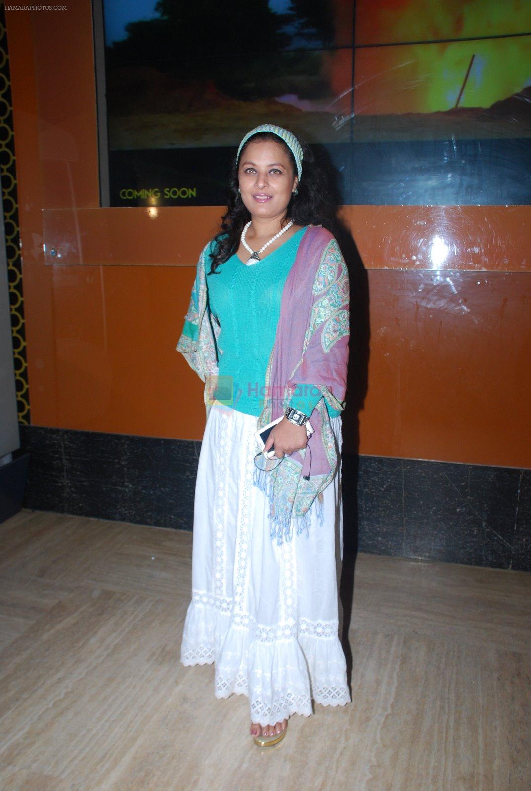 Sharbani Mukherjee at Anurag Kashyap's nominated film The Imitation Game screening in PVR, Mumbai on 10th Jan 2015