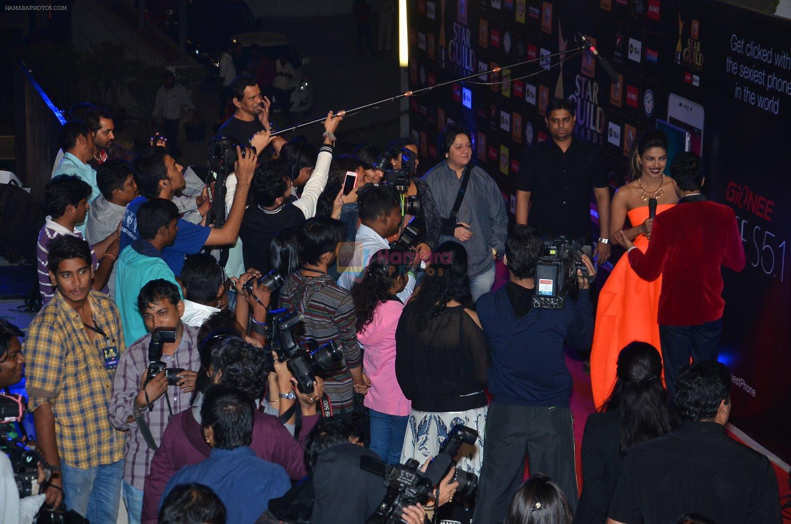 Priyanka Chopra at Producers Guild Awards 2015 in Mumbai on 11th Jan 2015
