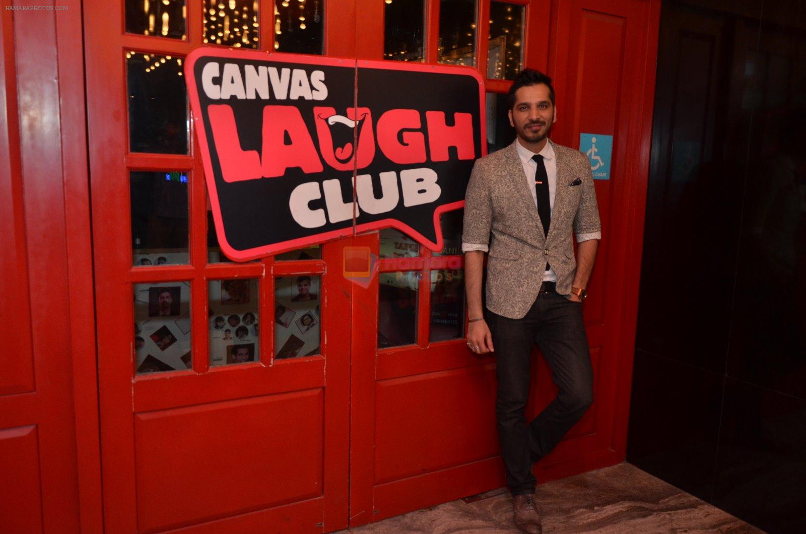 Nitin Mirani's stand up comedy act at Canvas laugh Club on 11th Jan 2015