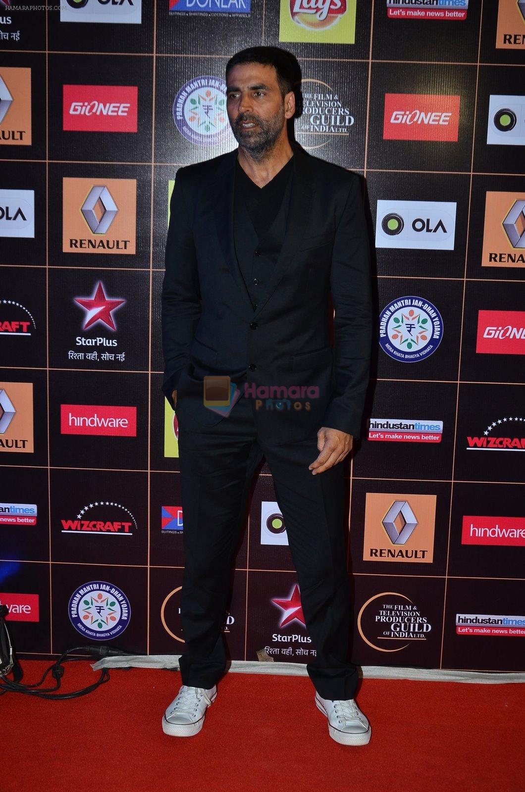 Akshay Kumar at Producers Guild Awards 2015 in Mumbai on 11th Jan 2015