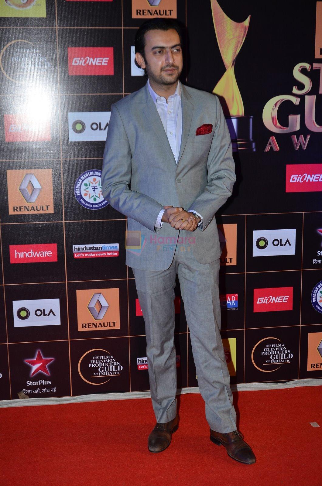 Sahil Sangha at Producers Guild Awards 2015 in Mumbai on 11th Jan 2015