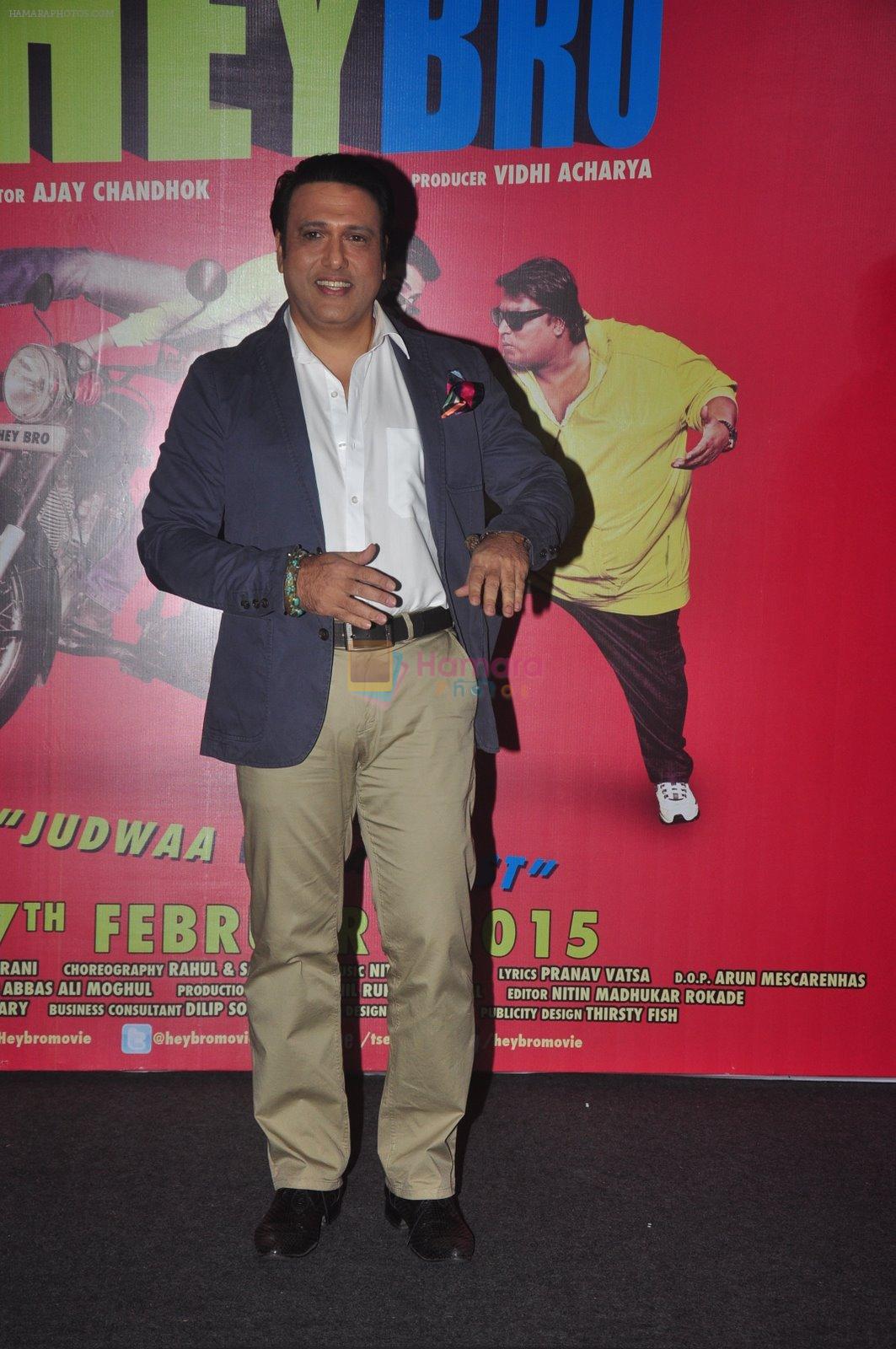 Govinda at Hey Bro launch in PVR on 15th Jan 2015