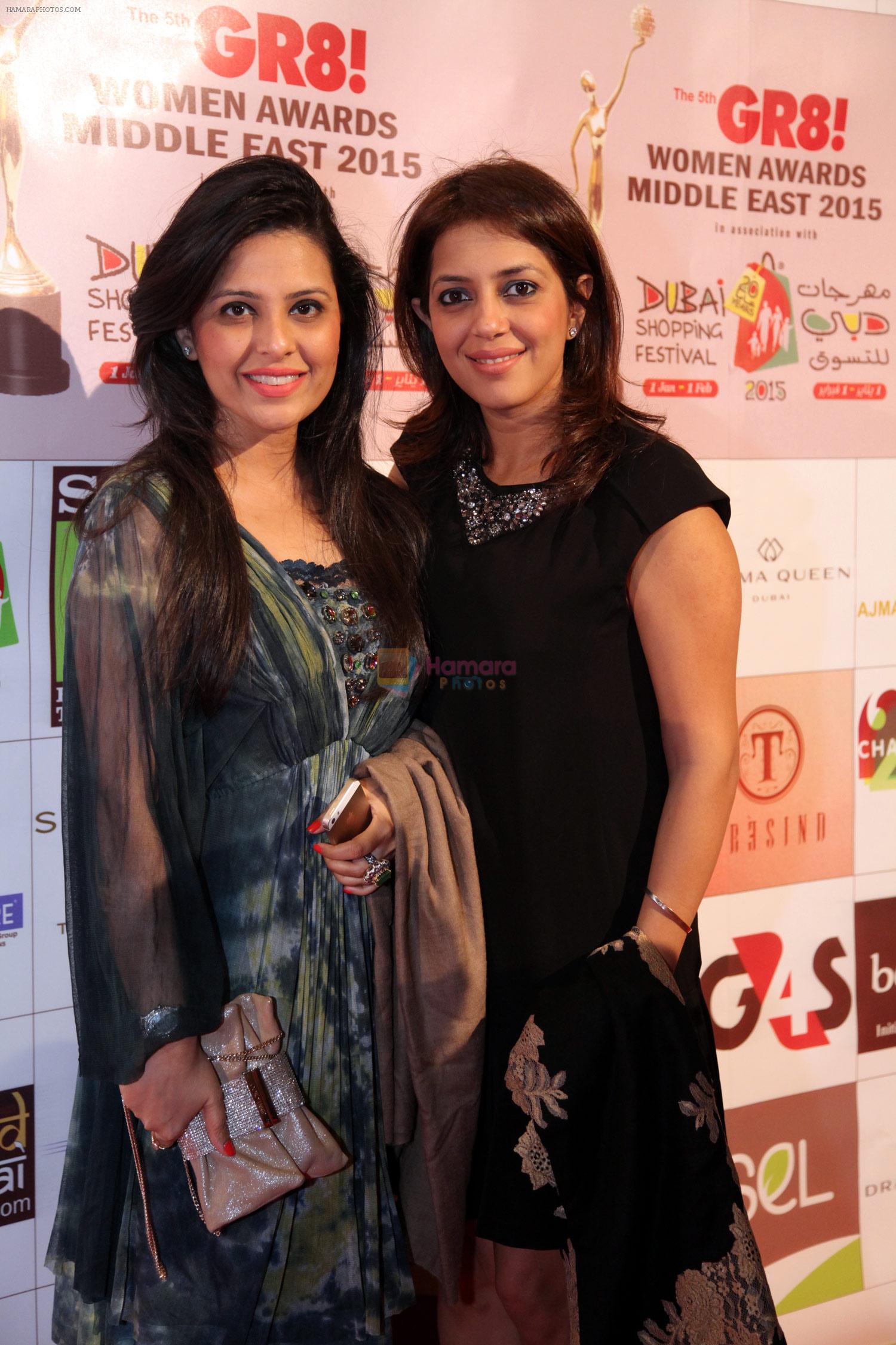 at the Red Carpet of THE GR8! Women Awards-ME 2015, held on the 12th January 2015 at Sofitel, Palms, Dubai