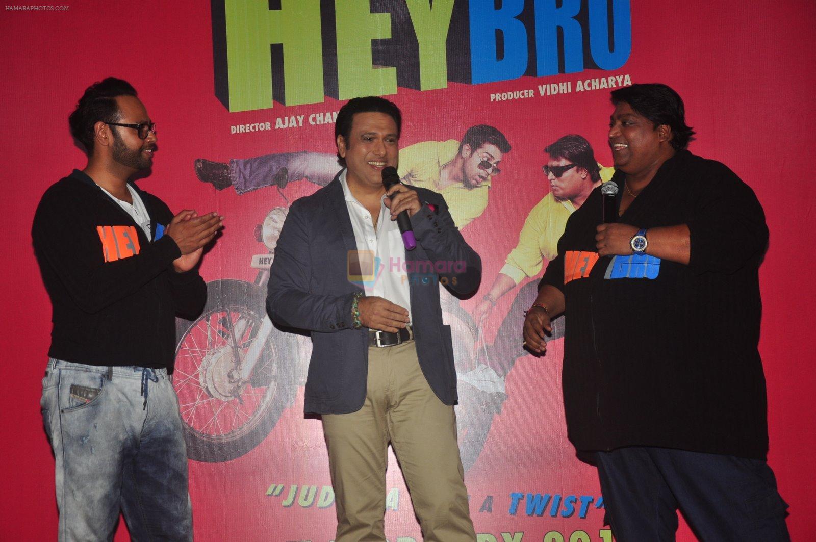 Govinda, Ganesh Acharya, Andy at Hey Bro launch in PVR on 15th Jan 2015
