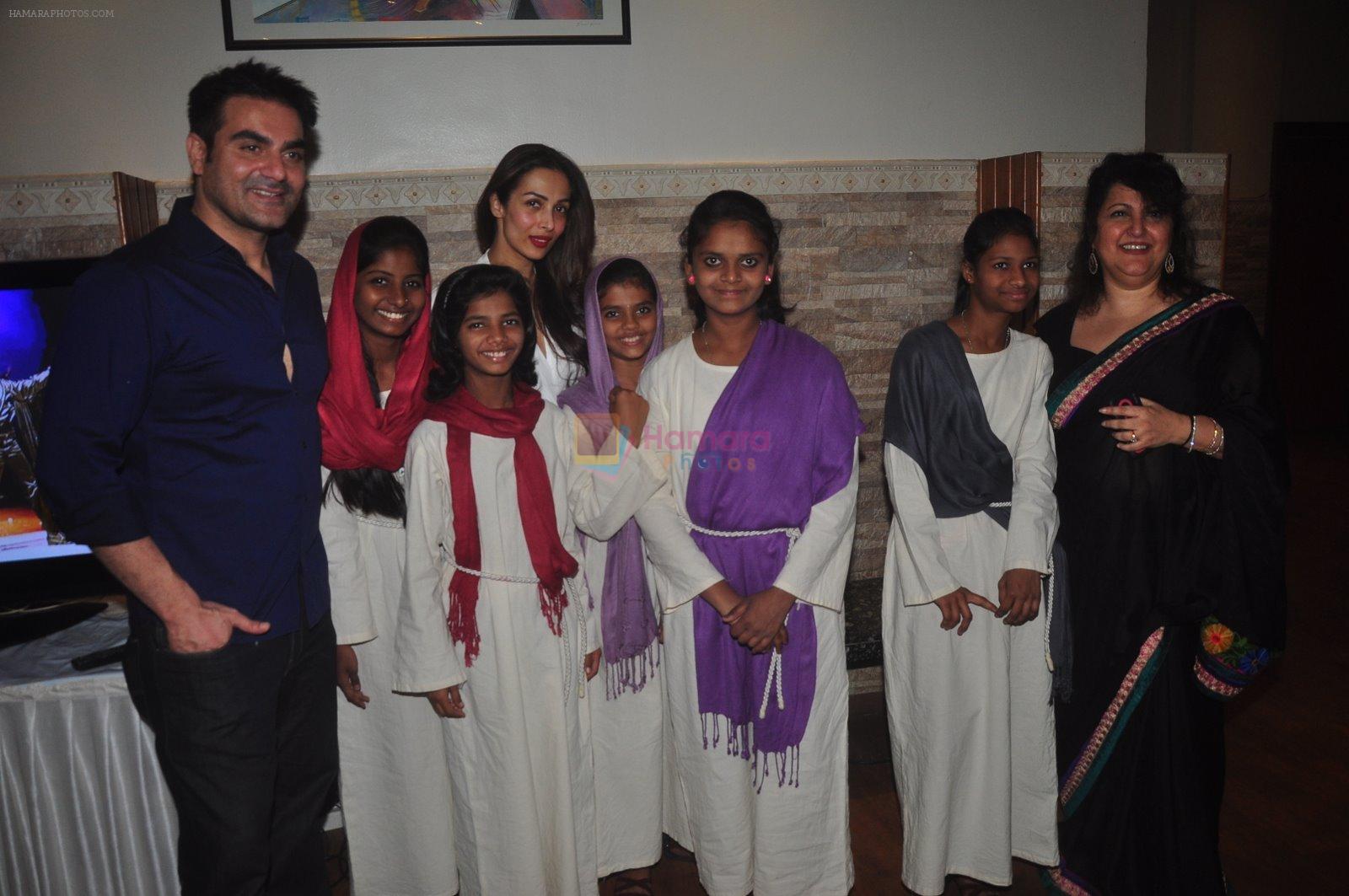 Malaika Arora Khan, Arbaaz Khan, Raell Padamsee attend Jesus Super Christ play in St Andrews, Mumbai on 16th Jan 2015