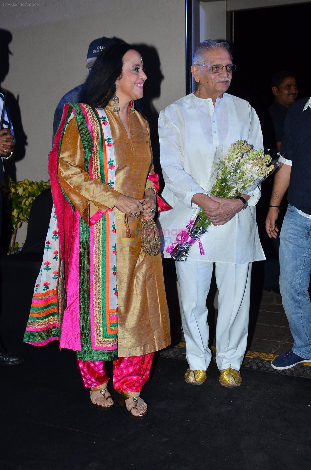 Ila Arun, Gulzar at Shamitabh music launch in Taj Land's End, Mumbai on 20th Jan 2015