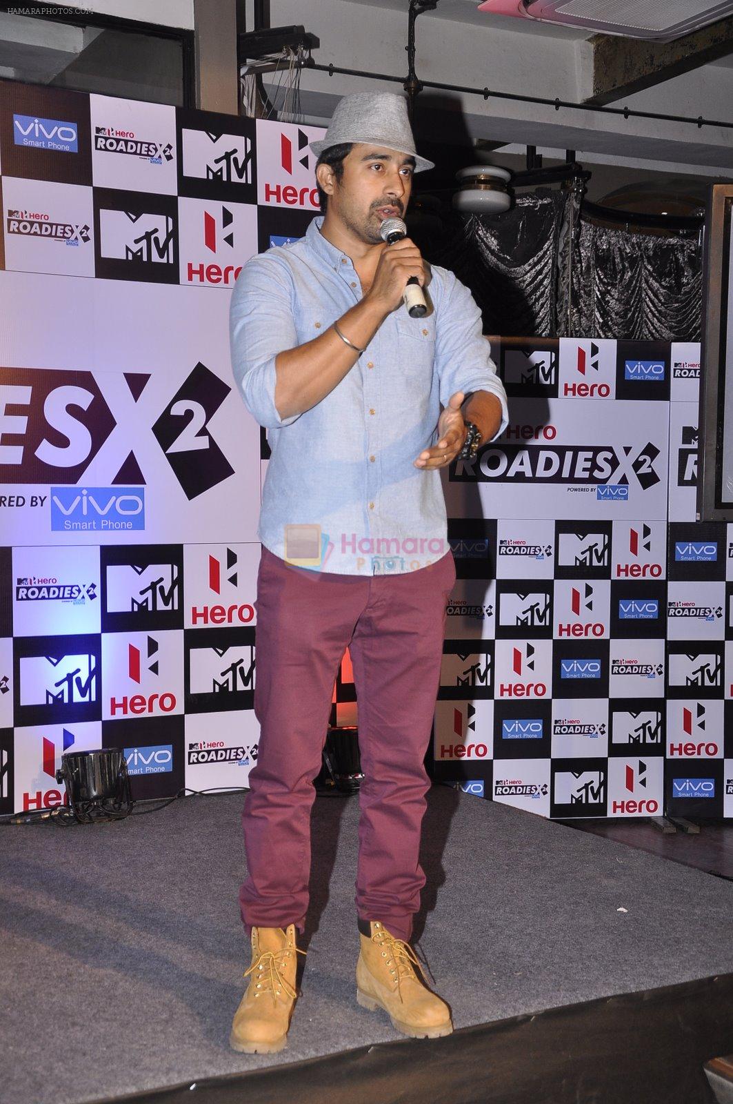 Rannvijay Singh at MTV Roadies press meet in Parel, Mumbai on 22nd Jan 2015