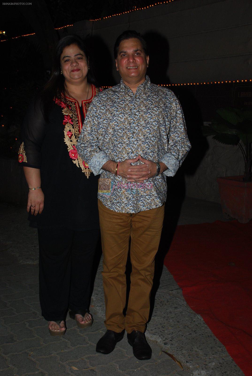 Lalit Pandit at Bappi Lahiri's wedding anniversary in Juhu, Mumbai on 23rd Jan 2014