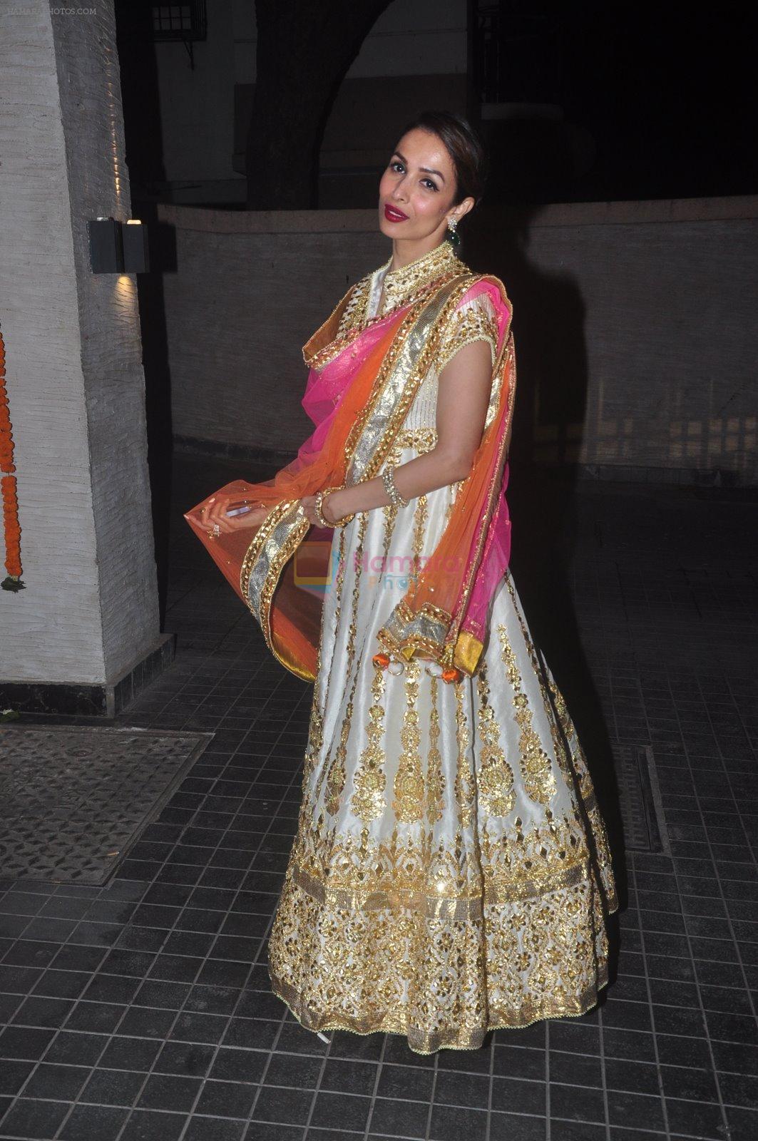 Malaika Arora Khan at Soha Ali Khan and Kunal Khemu's wedding Reception in Mumbai on 25th Jan 2015