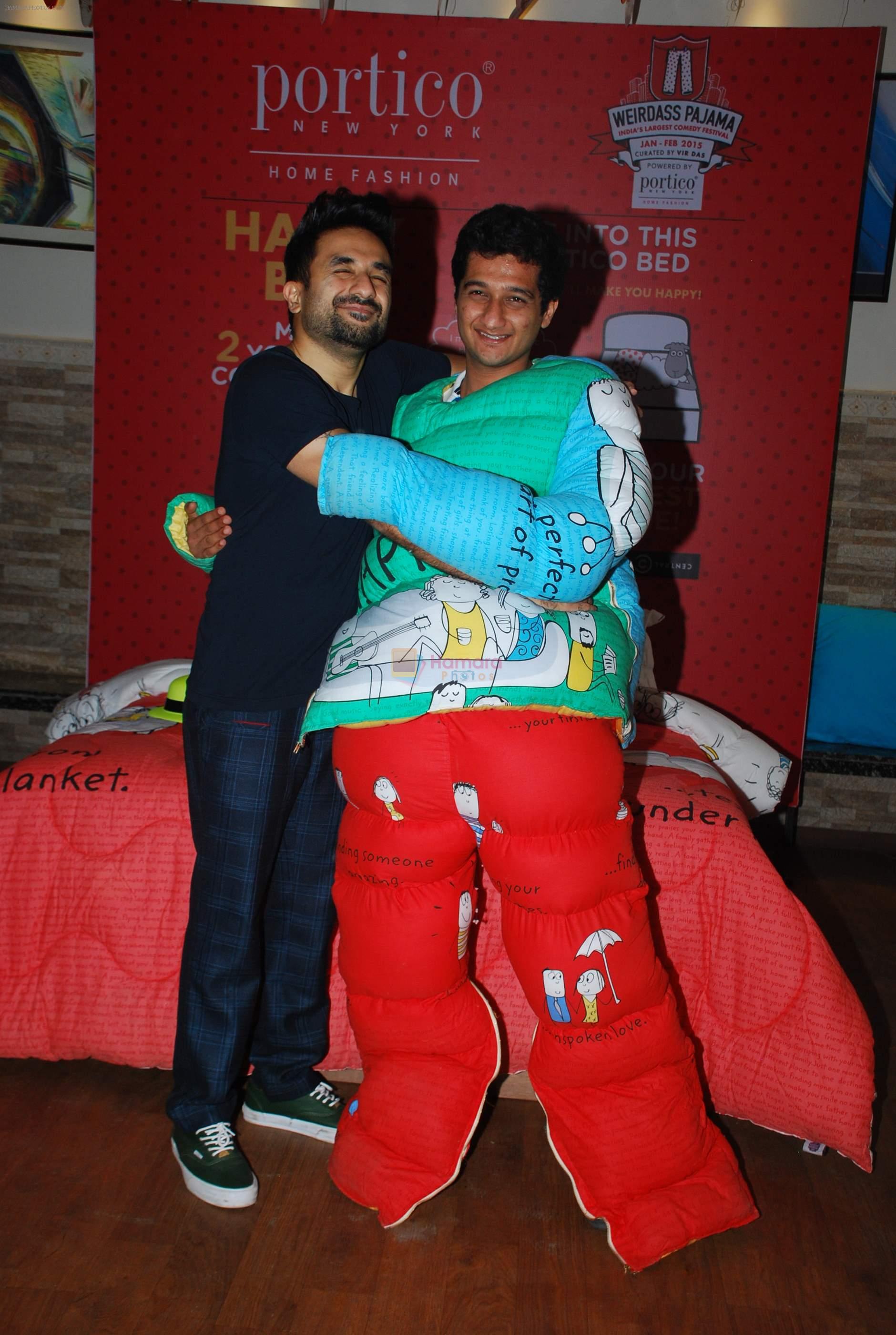 Vir Das at India's Largest Comedy Festival hosted by Vir Das in St Andrews on 26th Jan 2015
