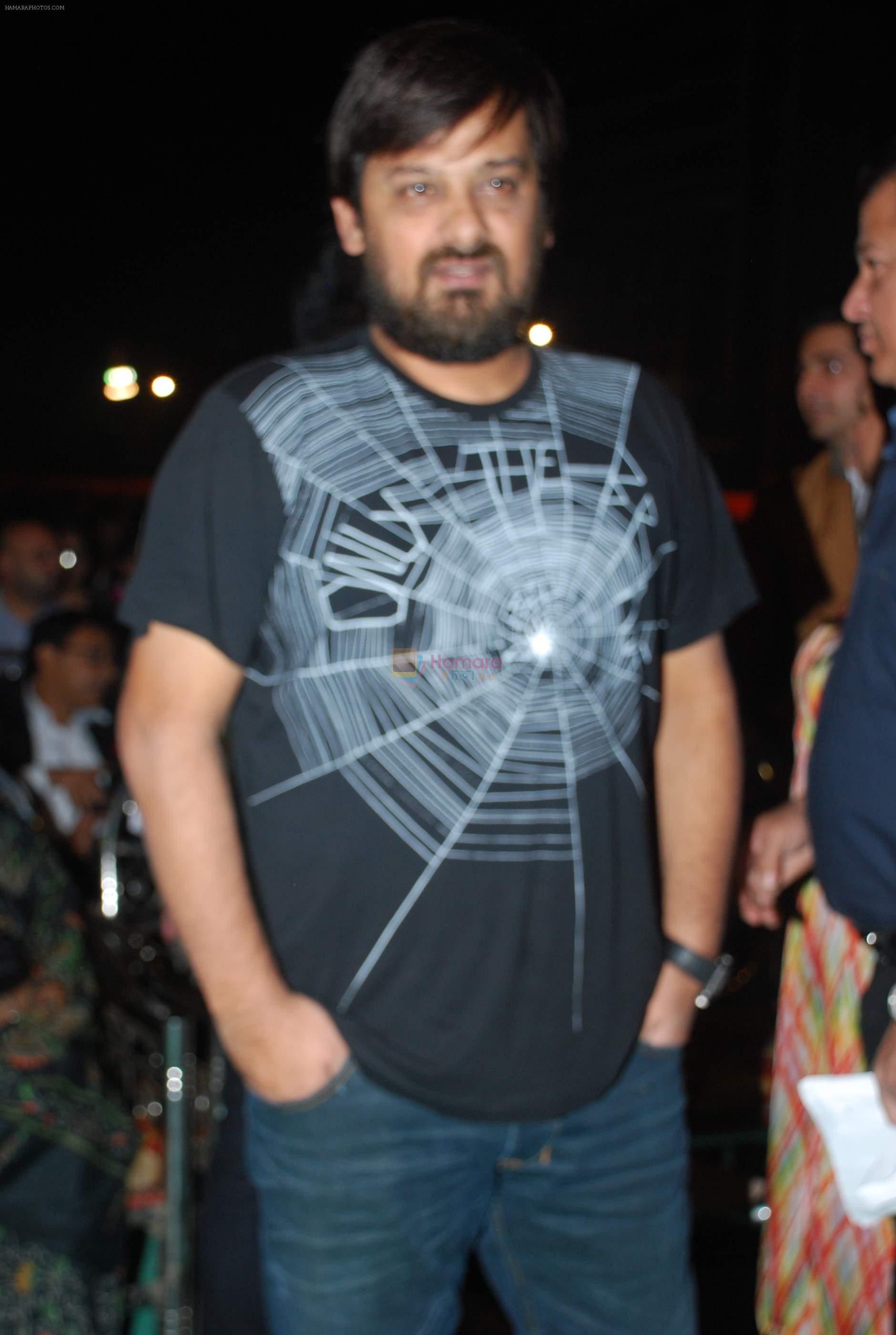 Wajid Ali at sonu nigam's MMRDA concert in Mumbai on 26th Jan 2015