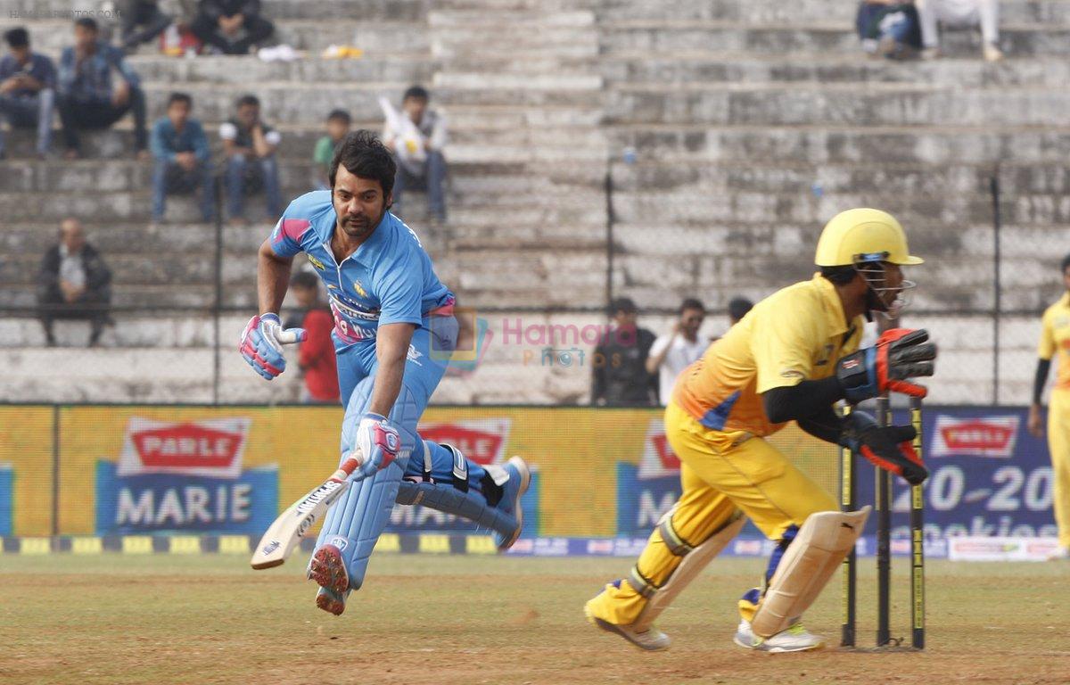 at Mumbai Heroes CCL match on 26th Jan 2015