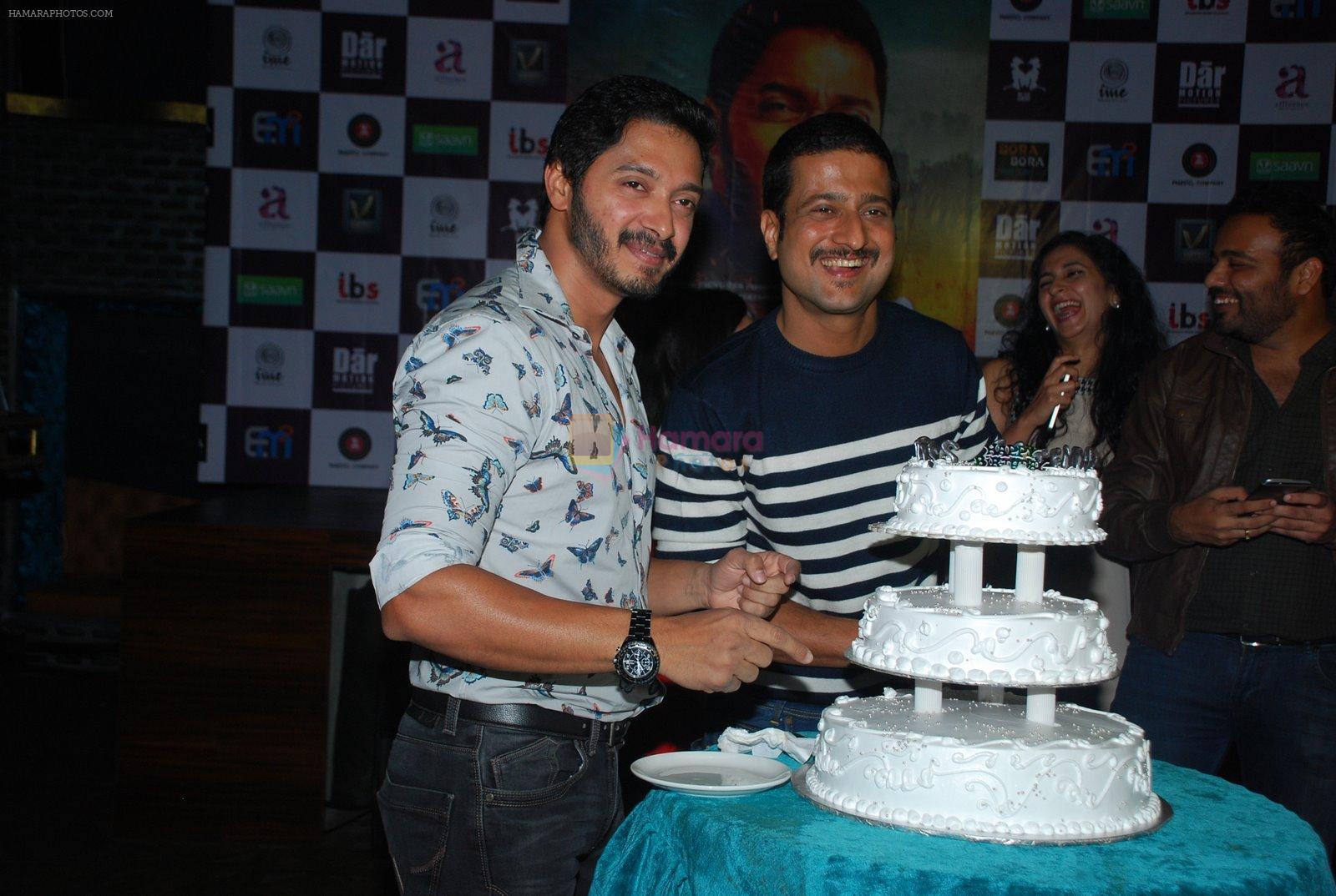Shreyas Talpade birthday and Baji film promotion in Mumbai on 27th Jan 2015