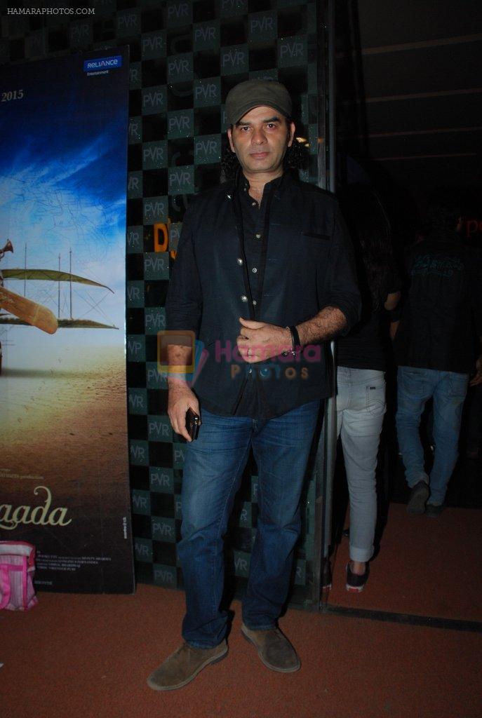 Mohit Chauhan at the Premiere of Hawaizaada in Mumbai on 29th Jan 2015