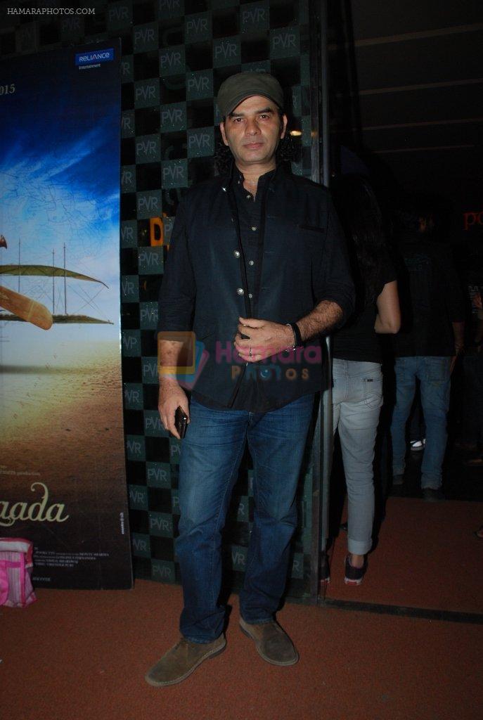 Mohit Chauhan at the Premiere of Hawaizaada in Mumbai on 29th Jan 2015