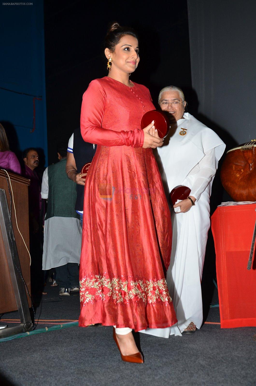 Vidya Balan at Whistling Woods in Filmcity, Mumbai on 30th Jan 2015