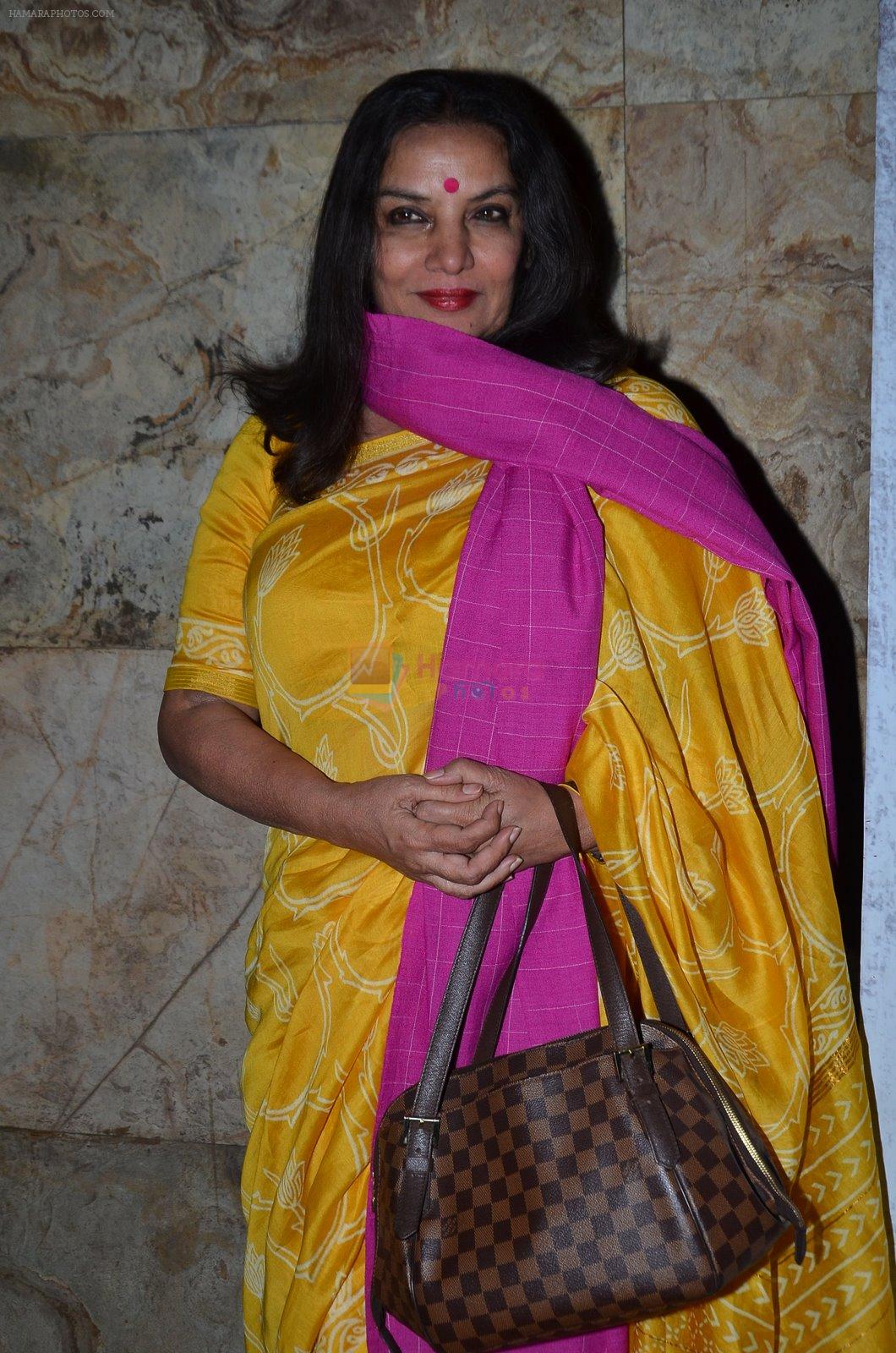 Shabana Azmi at Rahasya film screening in Lightbox, Mumbai on 30th Jan 2015