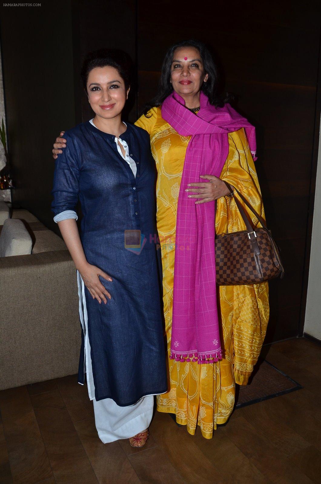Tisca Chopra, Shabana Azmi at Rahasya film screening in Lightbox, Mumbai on 30th Jan 2015