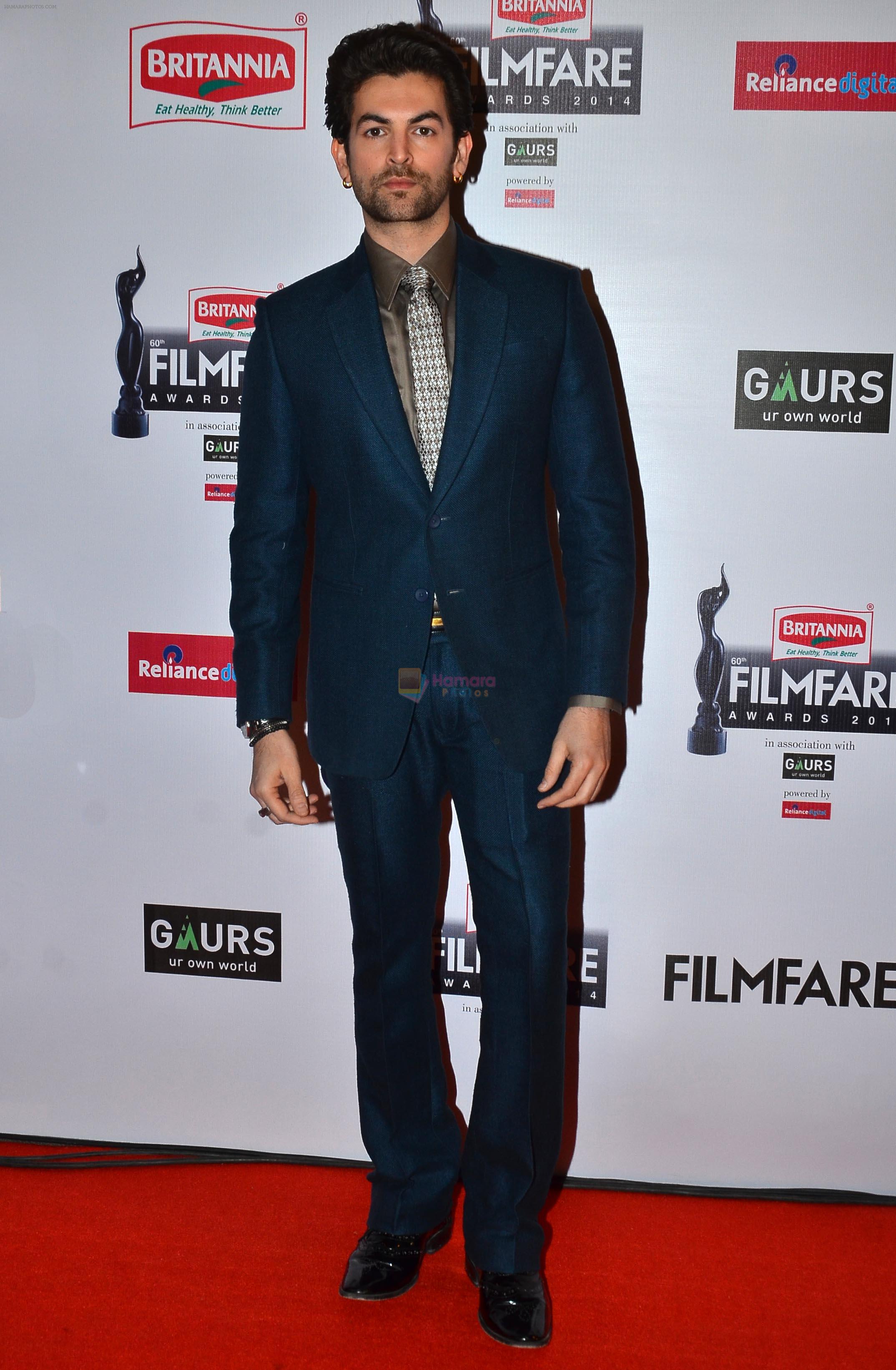 Neil Nitin Mukesh graces the red carpet at the 60th Britannia Filmfare Awards