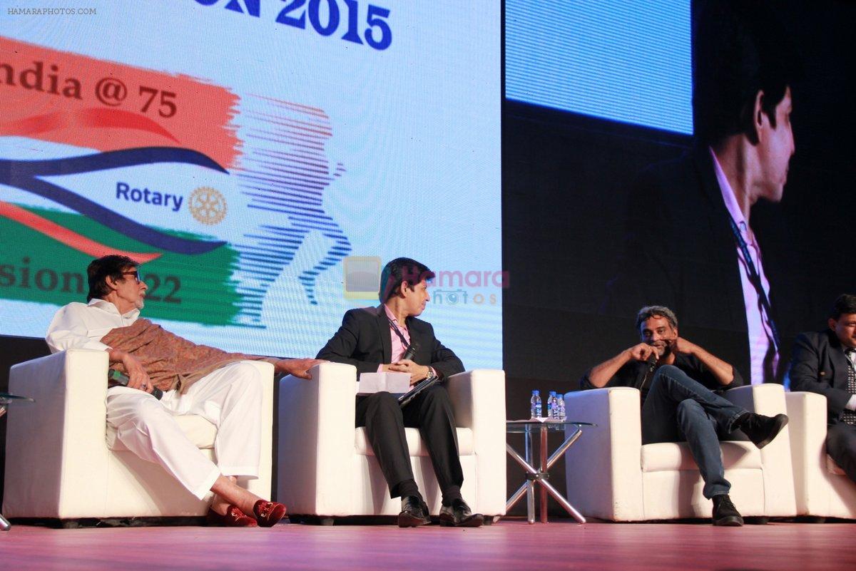 Amitabh Bachchan, R Balki at Discon District Conference in Mumbai on 1st Feb 2015