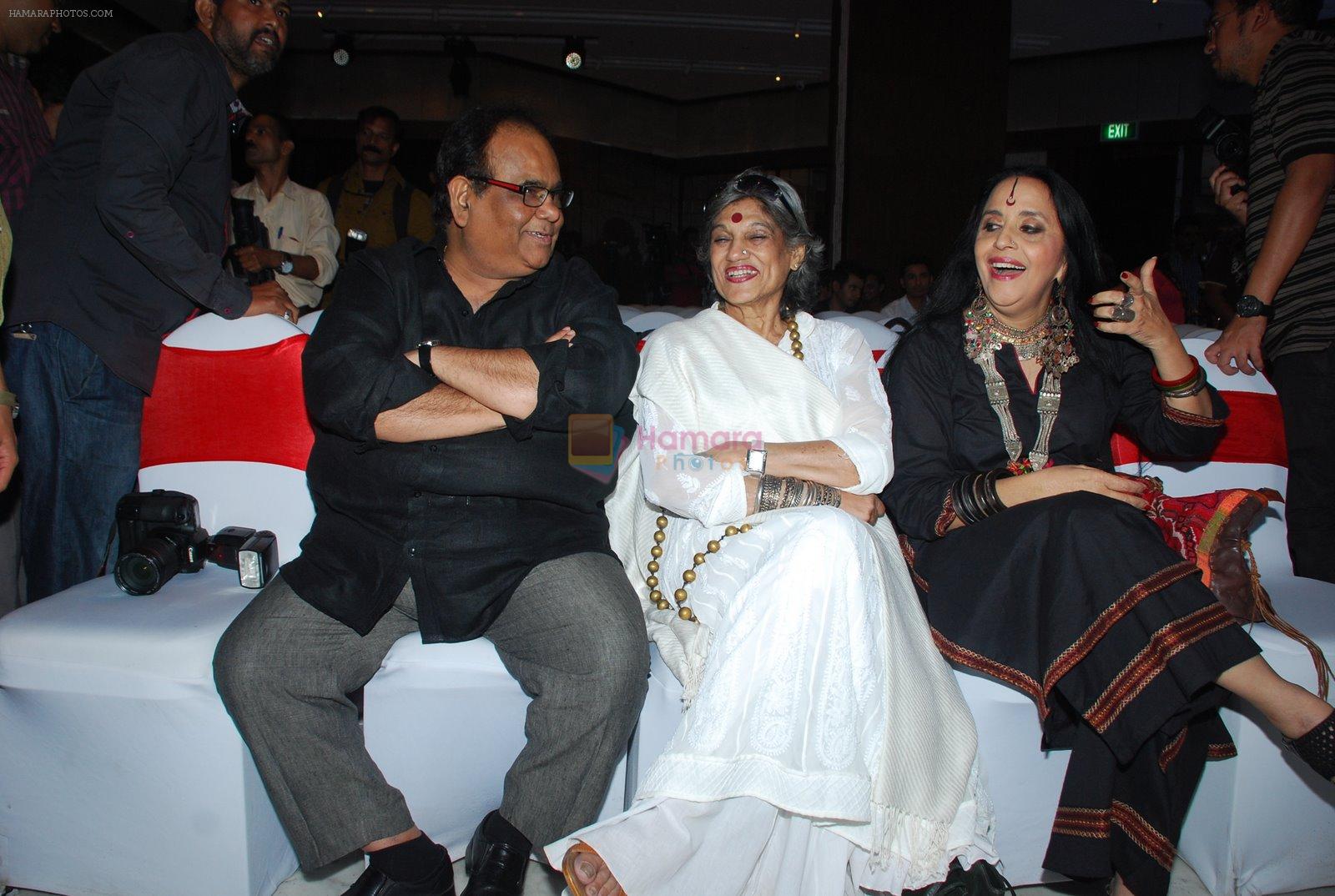 Satish Kaushik, Dolly Thakore, Ila Arun at Arya Babbar's book launch in Enigma on 4th Feb 2015
