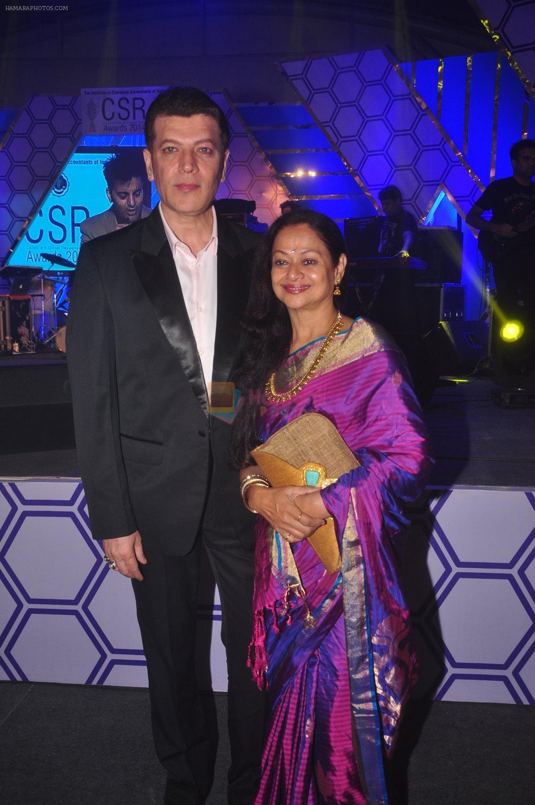 Aditya Pancholi, Zarina Wahab at CSR Award in Lalit, Mumbai on 5th Feb 2015