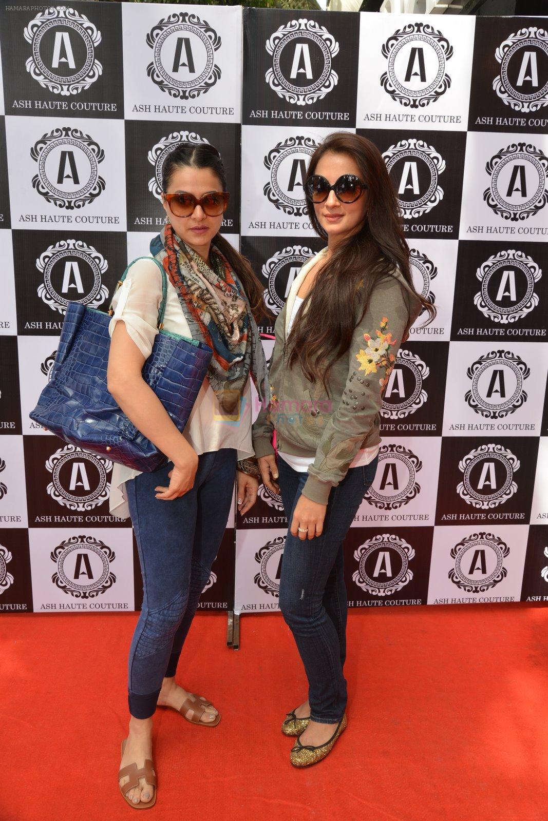 at Asha Karla's summer 2015 couture collection hosted by Arpita Khan in Juhu, Mumbai on 5th Feb 2015
