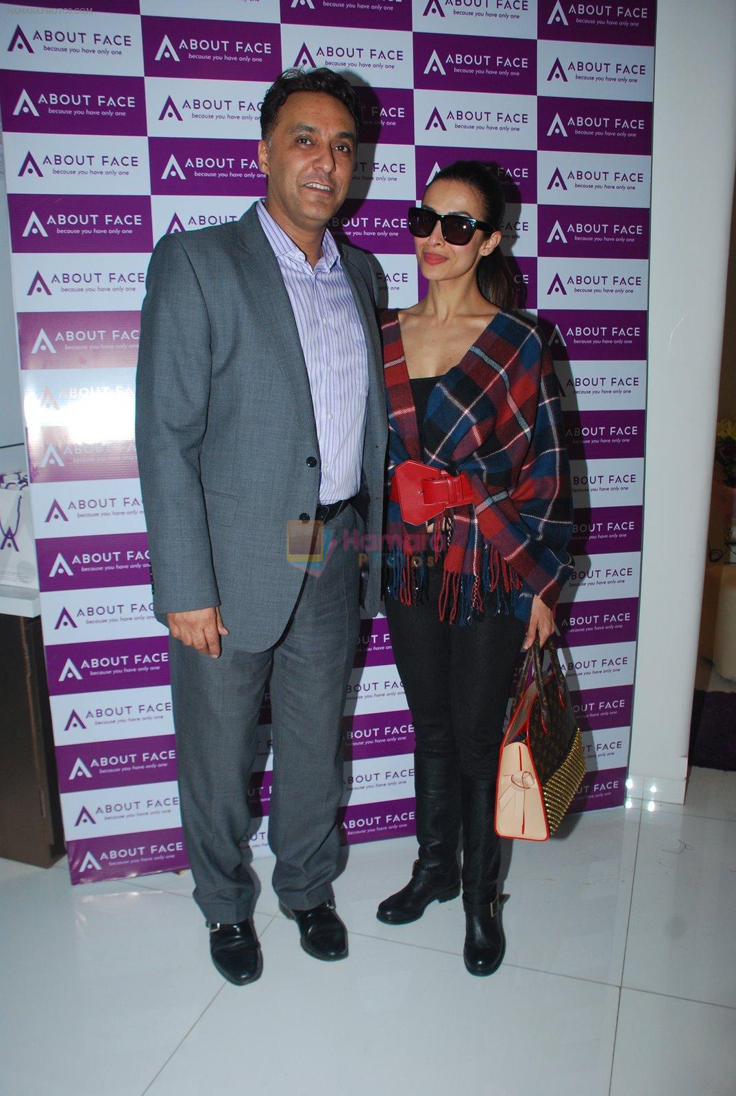 Malaika Arora Khan at About face salon launch in Khar, Mumbai on 12th Feb 2015