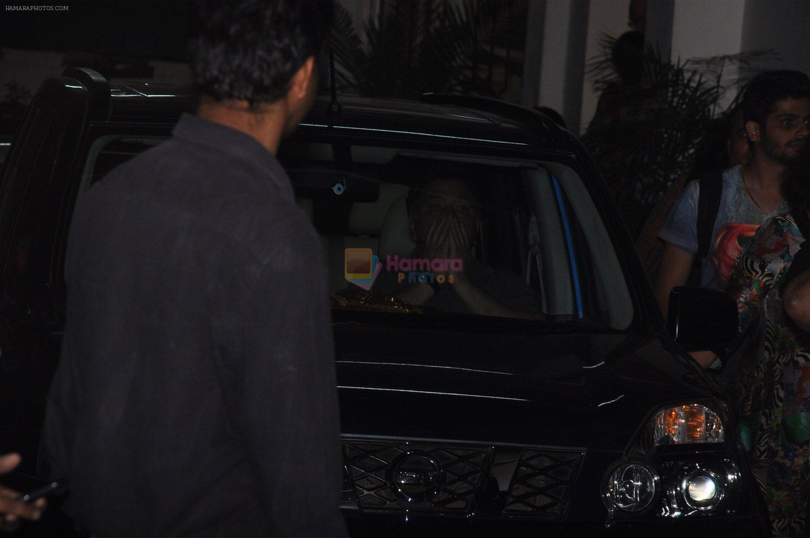 Rishi Kapoor at Roy Screening in Mumbai on 12th Feb 2015