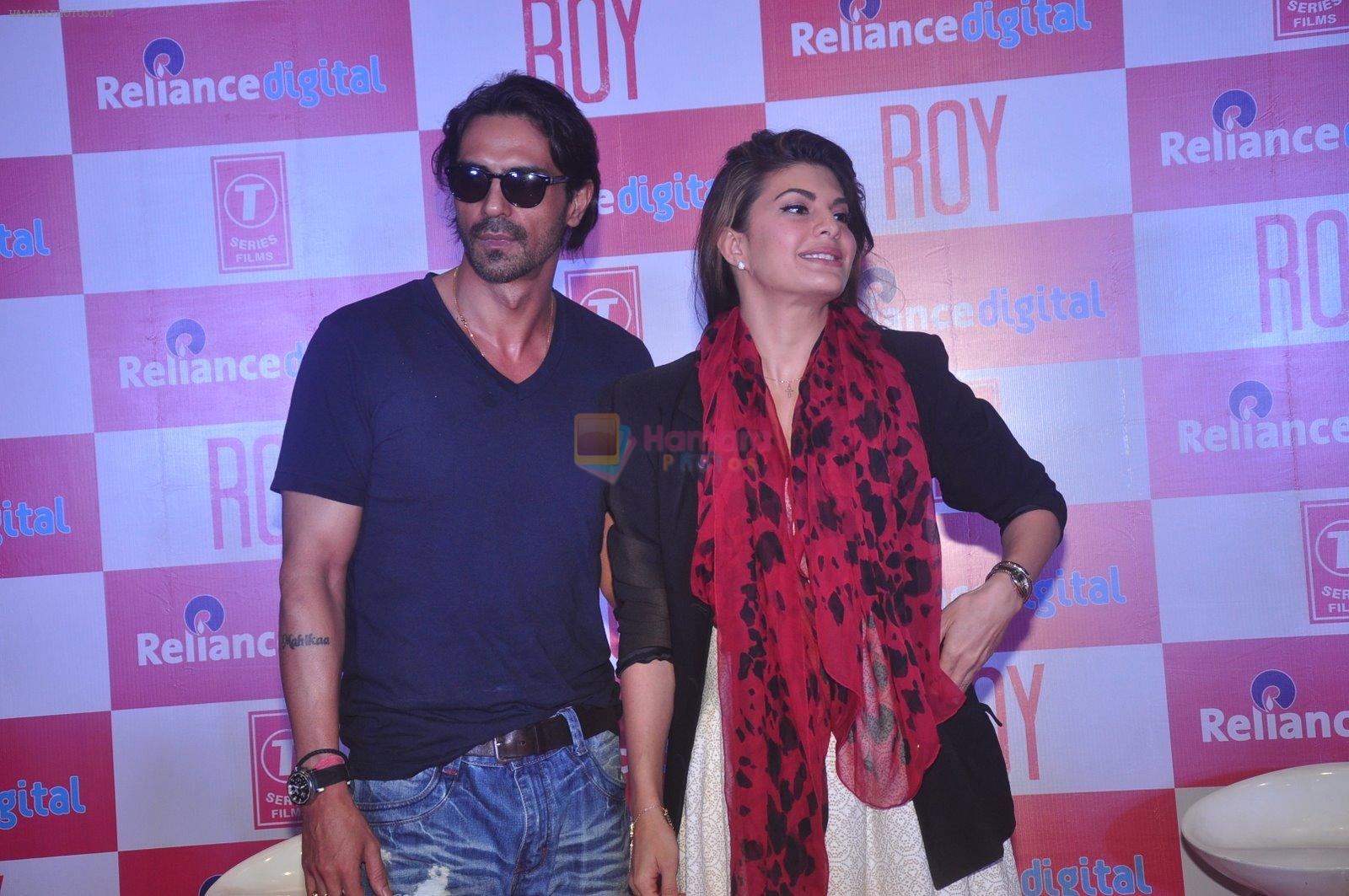 Arjun Rampal, Jacqueline Fernandez at Roy promotions in Juhu, Mumbai on 13th Feb 2015