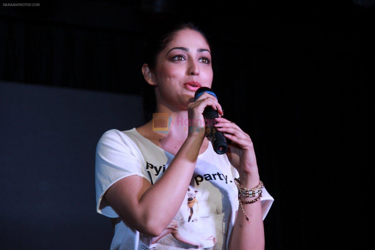 Yami Gautam promote Badlapur at National college festival on 13th Feb 2015
