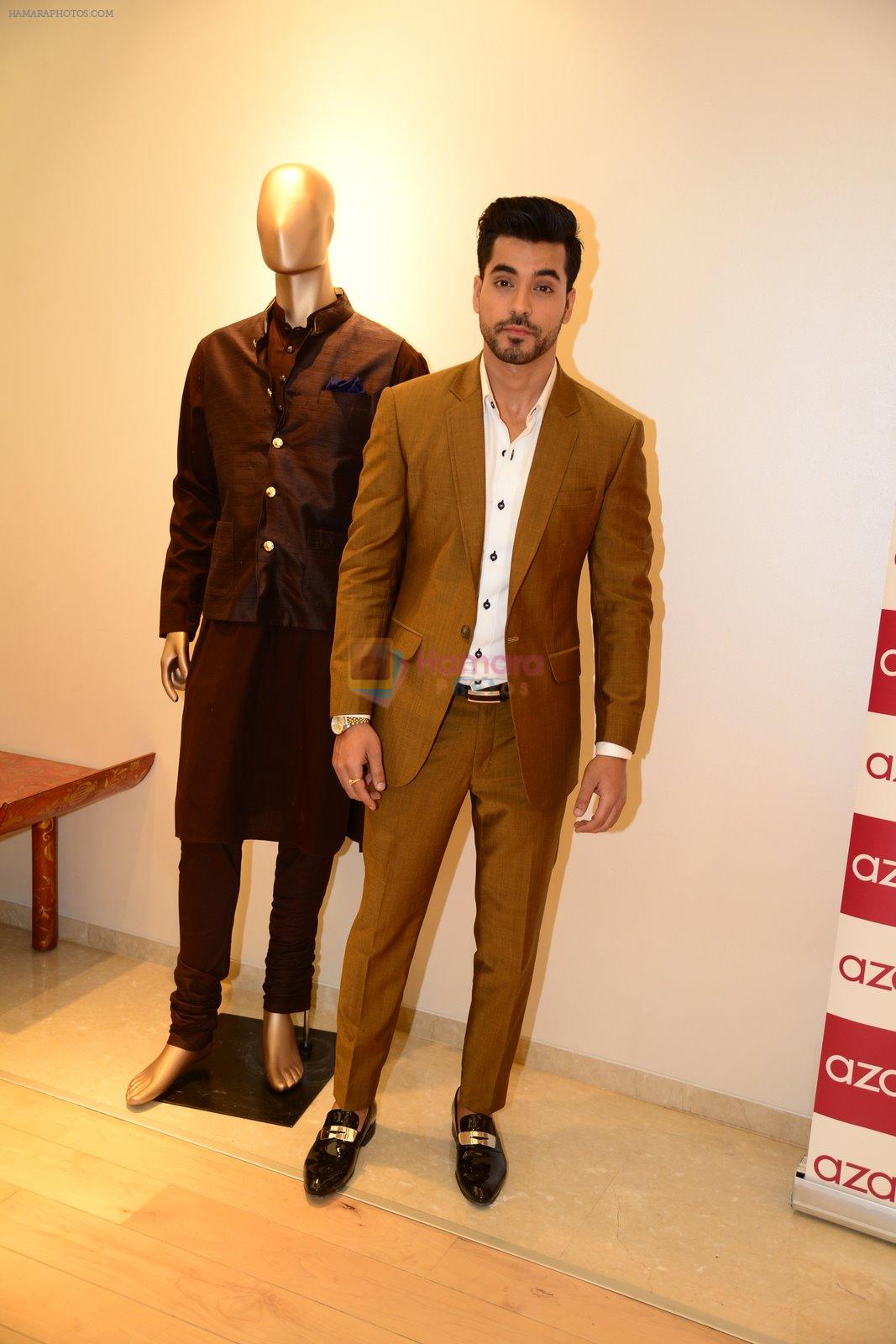 Gautam Gulati at designer Kunal Rawal's menswear collection launch at AZA in Bandra, Mumbai on 13th Feb 2015