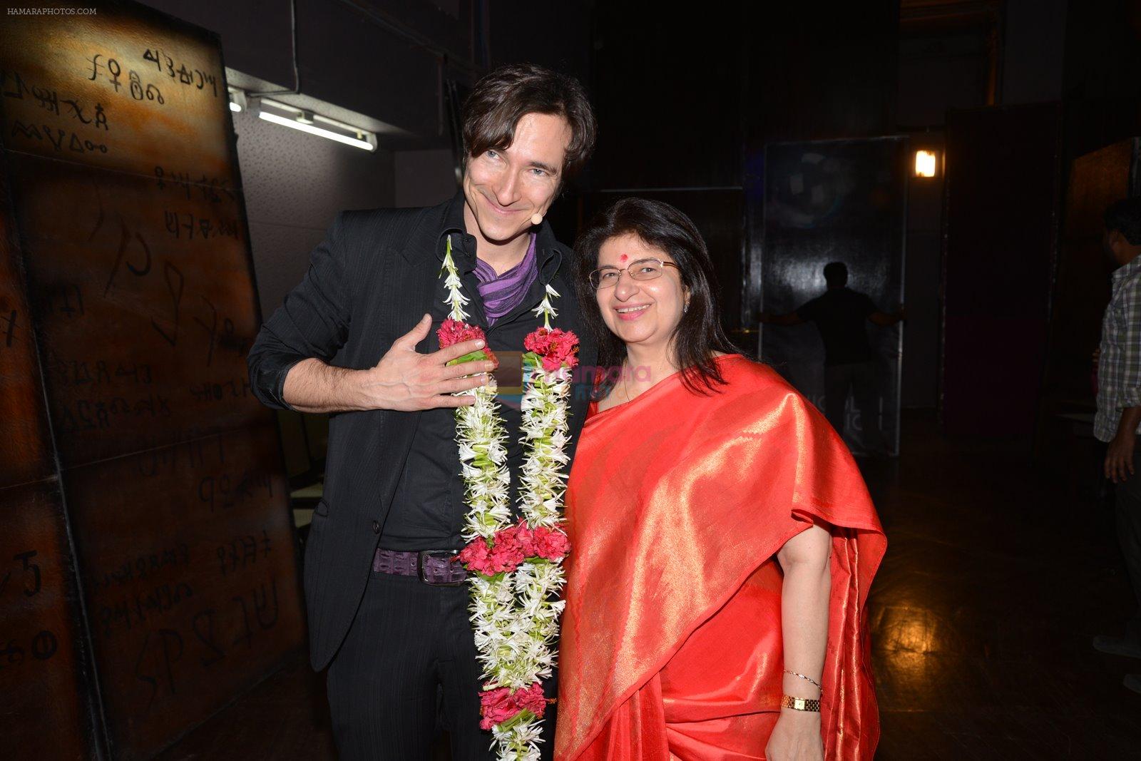 attends Ashvin Gidwani's Nicolai show in NCPA, Mumbai on 14th Feb 2015