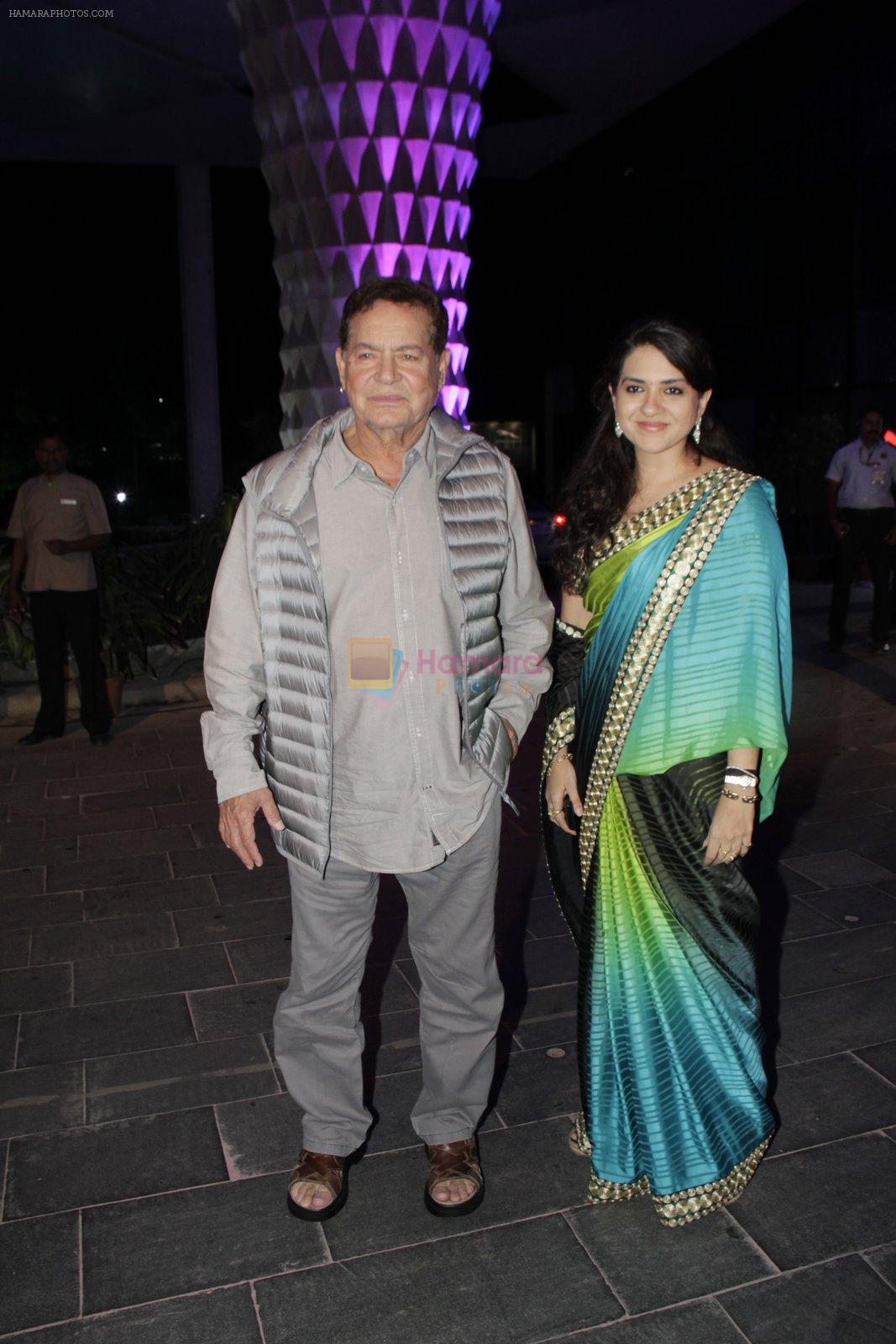 Shaina NC at Smita Thackeray's son wedding reception in Sahara Star, Mumbai on 13th Feb 2015