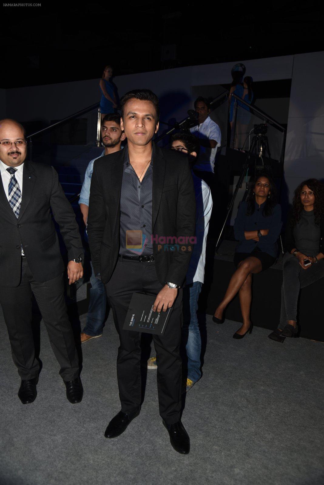 Abhijeet Sawant at BMW i8 launch in Mumbai on 18th Feb 2015