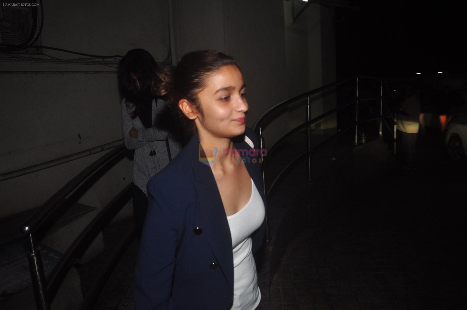 Alia Bhatt at pvr to watch badlpaur on 20th Feb 2015