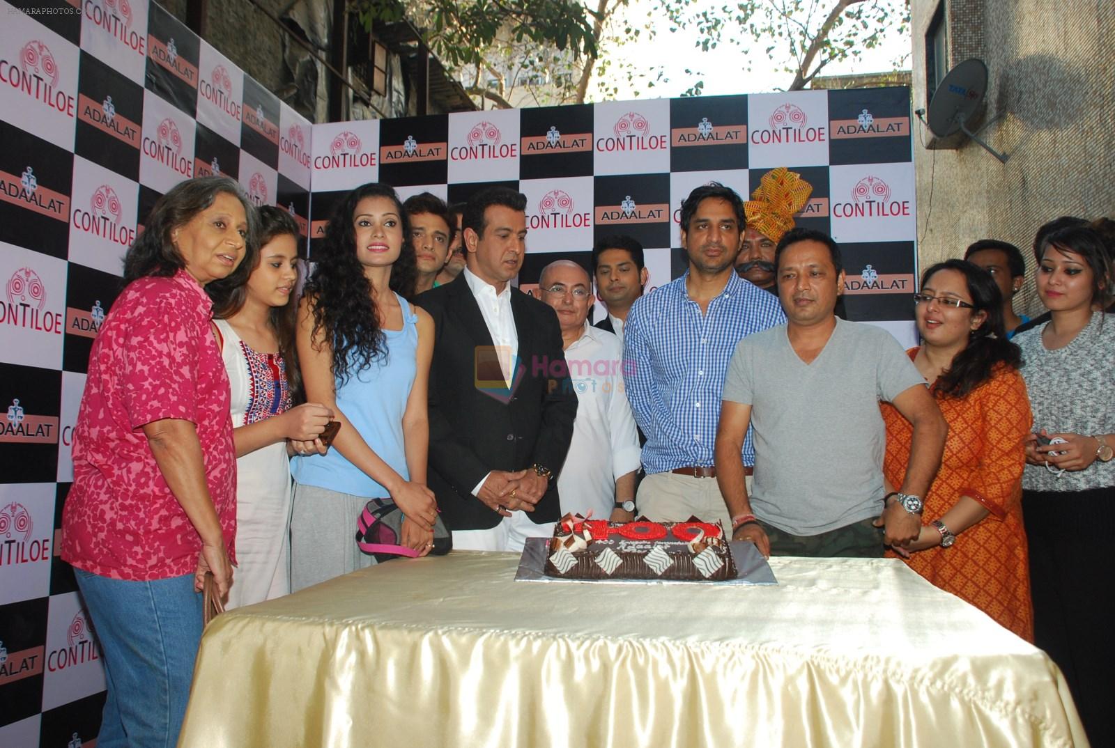 Ronit Roy at Sony TV serial Adaalat's 400 episodes celebration in Malad, Mumbai on 20th Feb 2015