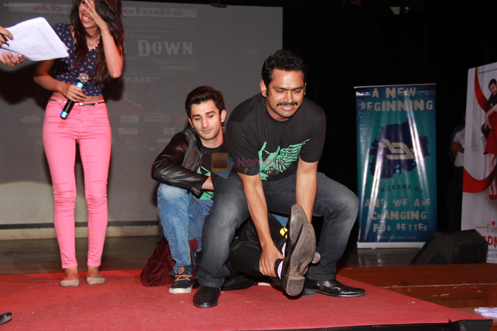 Suzanna Mukherje, Sidhant Gupta, Sharib Hashmi promote Badmashiyan at National college in Mumbai on 21st Feb 2015