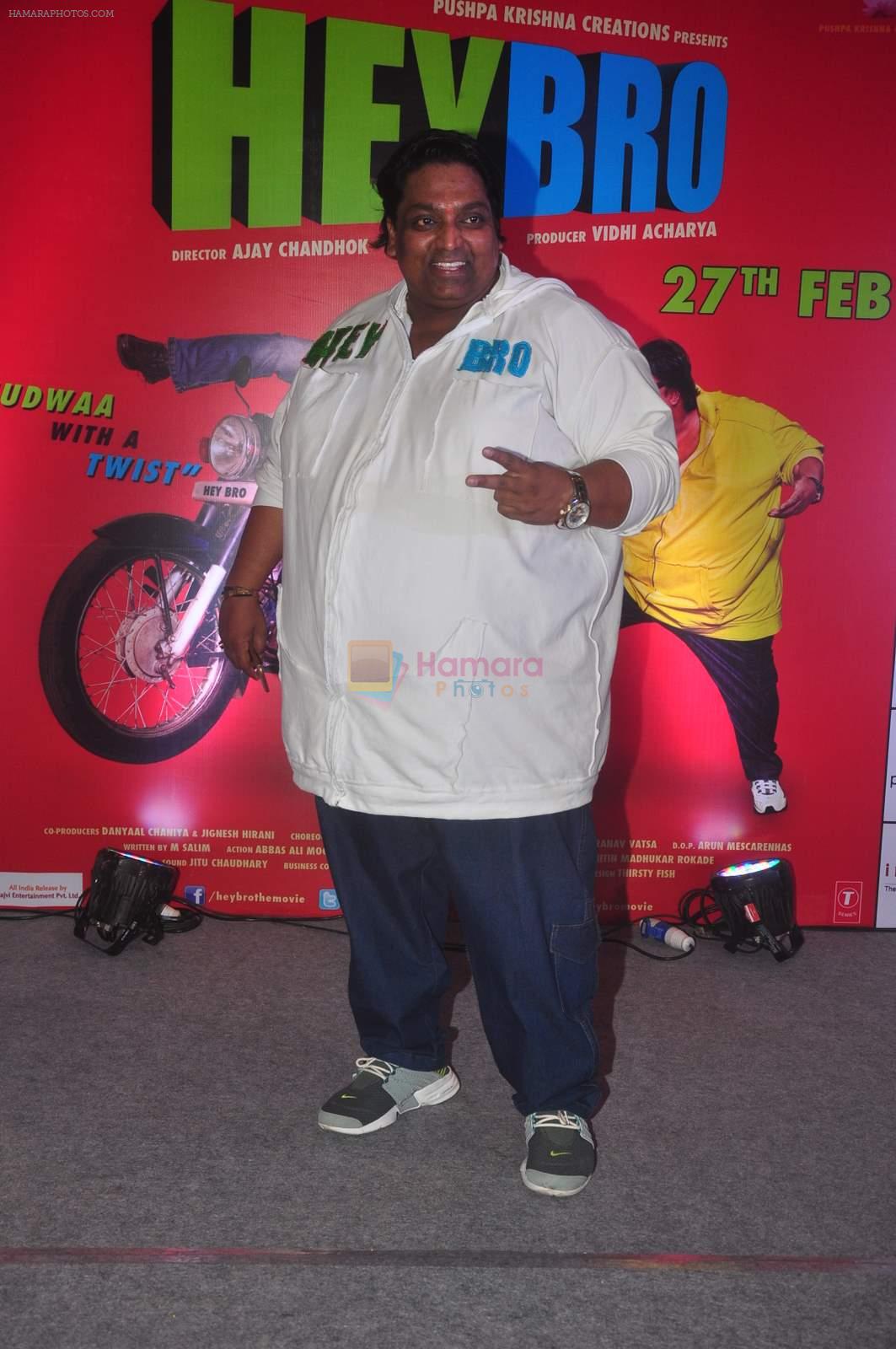 Ganesh Acharya at Hey Bro promotional event in Malad, Mumbai on 21st Feb 2015