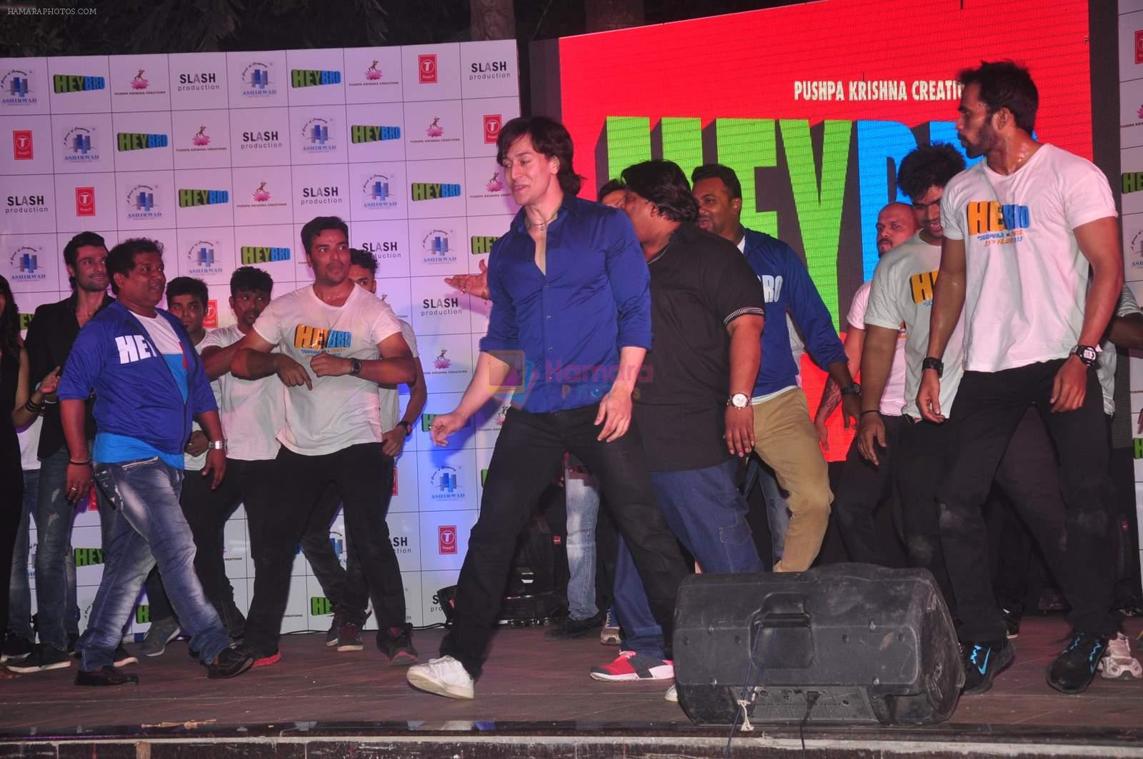 Tiger Shroff at _Hey bro success bash in Mumbai on 22nd Feb 2015