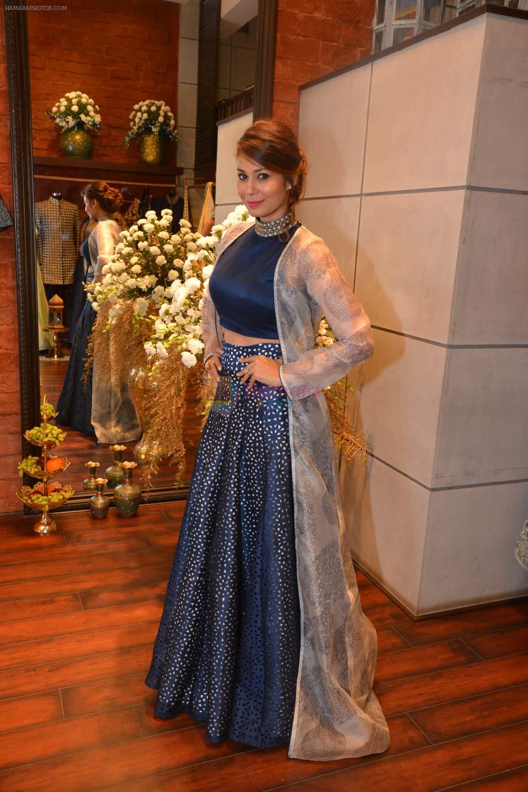 Shaheen Abbas at Sonam and Paras Modi's SVA store for Summer 2015 launch in Lower Parel, Mumbai on 24th Feb 2015