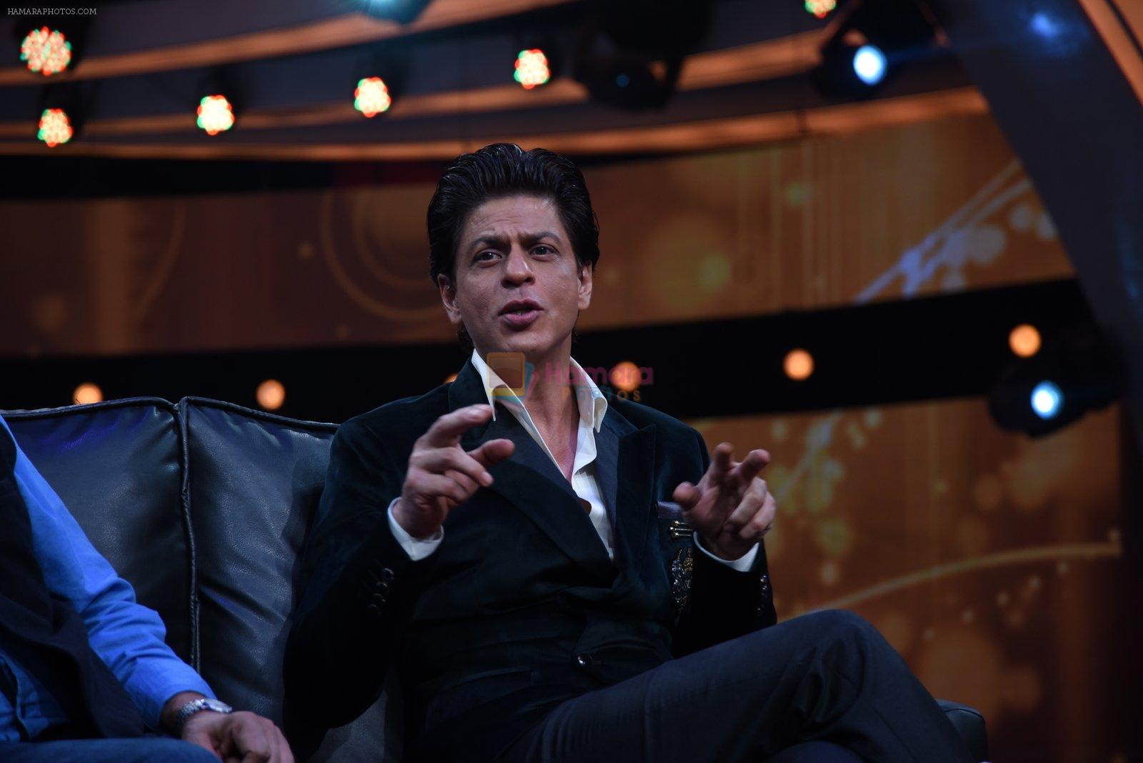 Shahrukh Khan at India Poochega Sabse Shaana Kaun Media Meet in RK Studios on 24th Feb 2015
