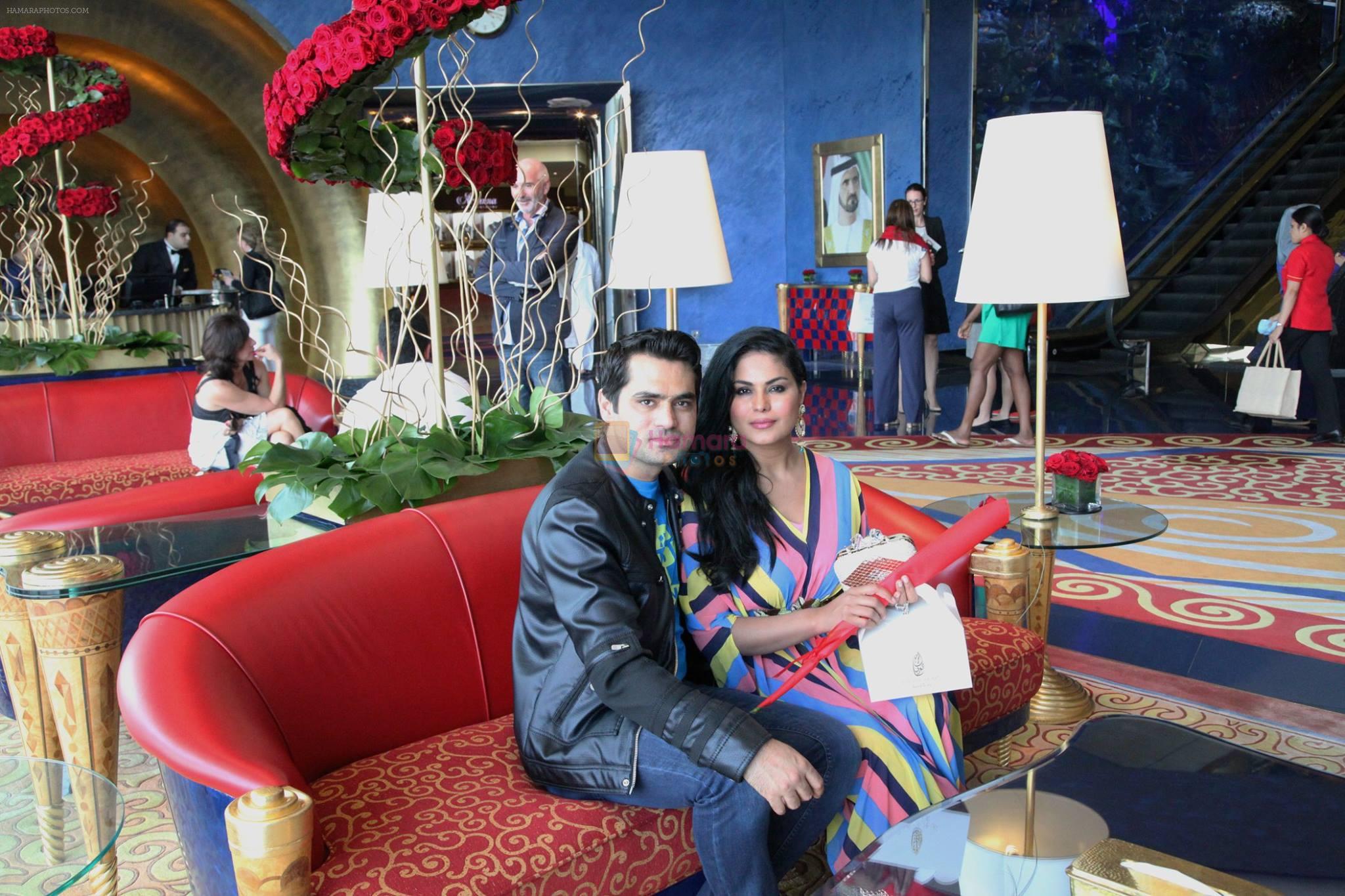 Veena Malik celebrated her birthday in Dubai on 28th Feb 2015