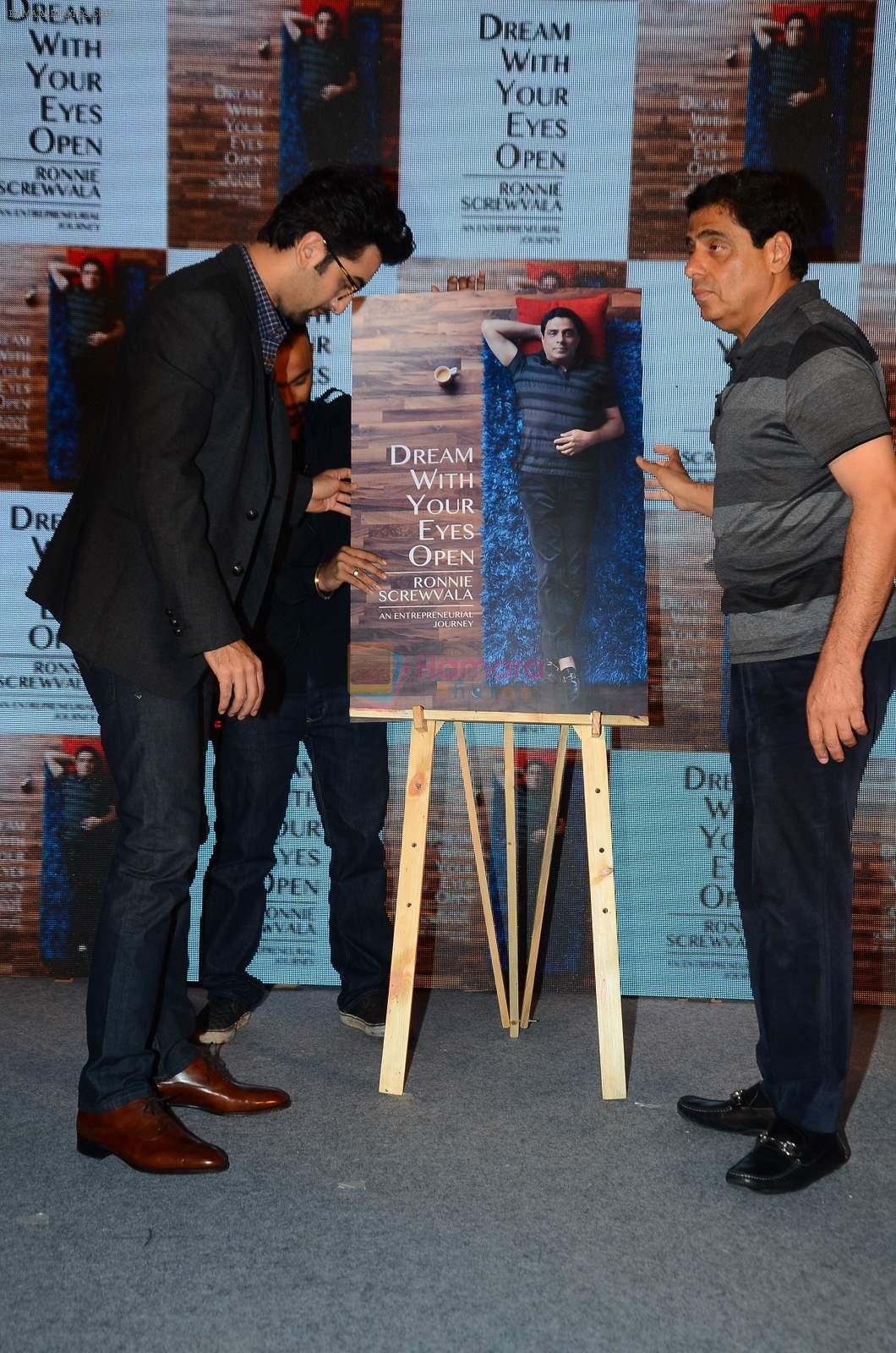 Ranbir Kapoor launches Ronnie Screwvala's book in Taj Lands End on 28th Feb 2015