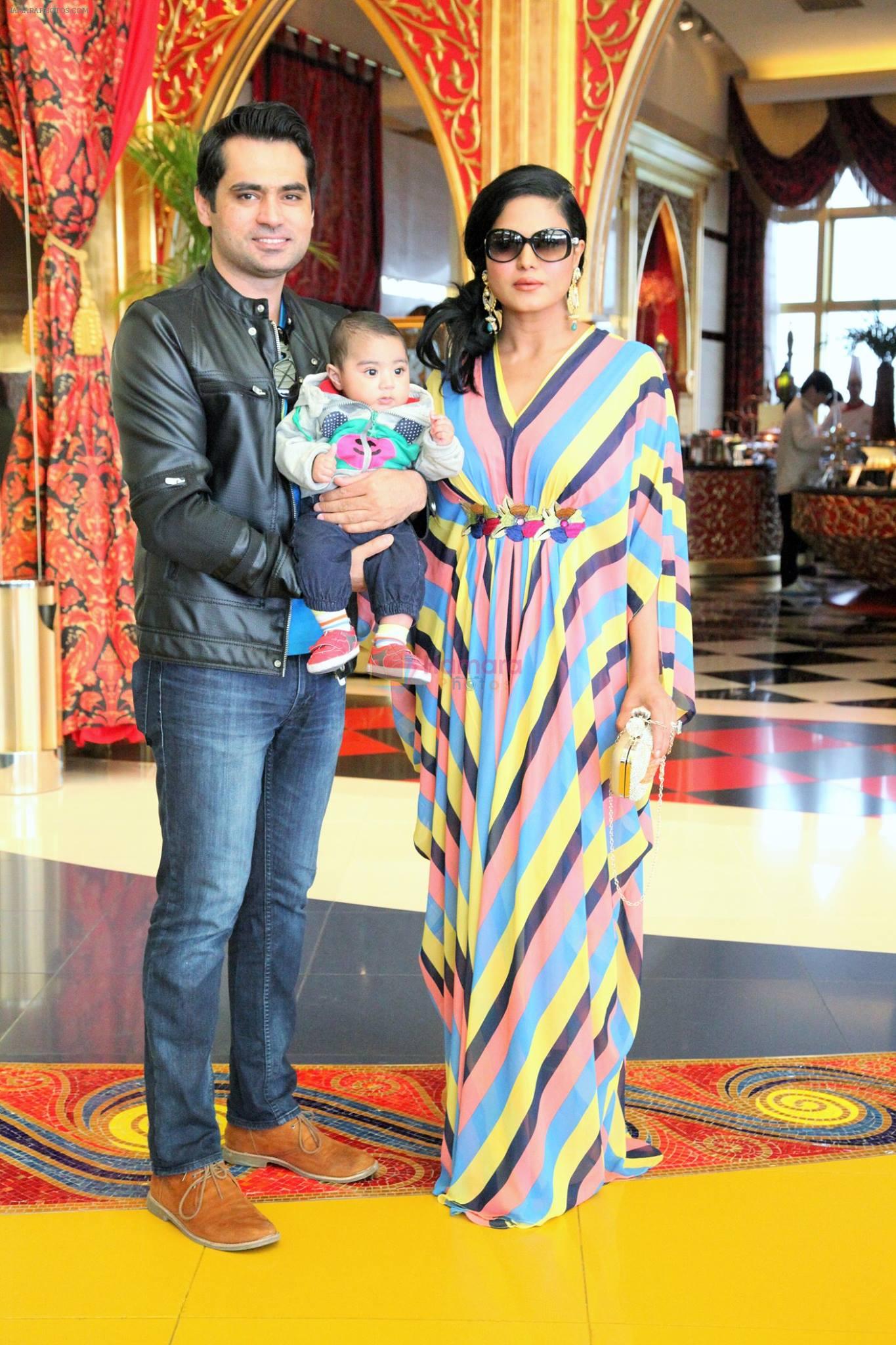 Veena Malik celebrated her birthday in Dubai on 28th Feb 2015