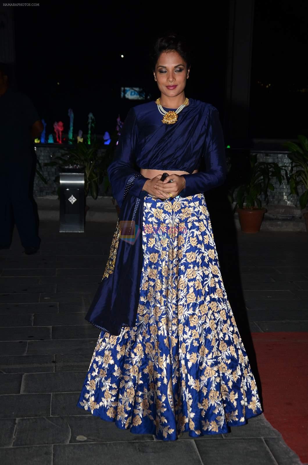 Richa Chadda at Tulsi Kumar's wedding reception in Sahara Star, Mumbai on 2nd March 2015