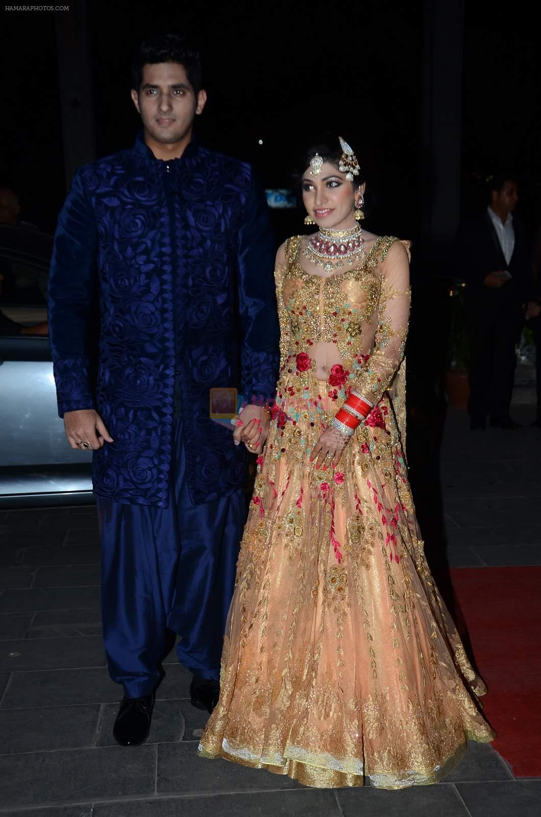 Tulsi Kumar's wedding reception in Sahara Star, Mumbai on 2nd March 2015