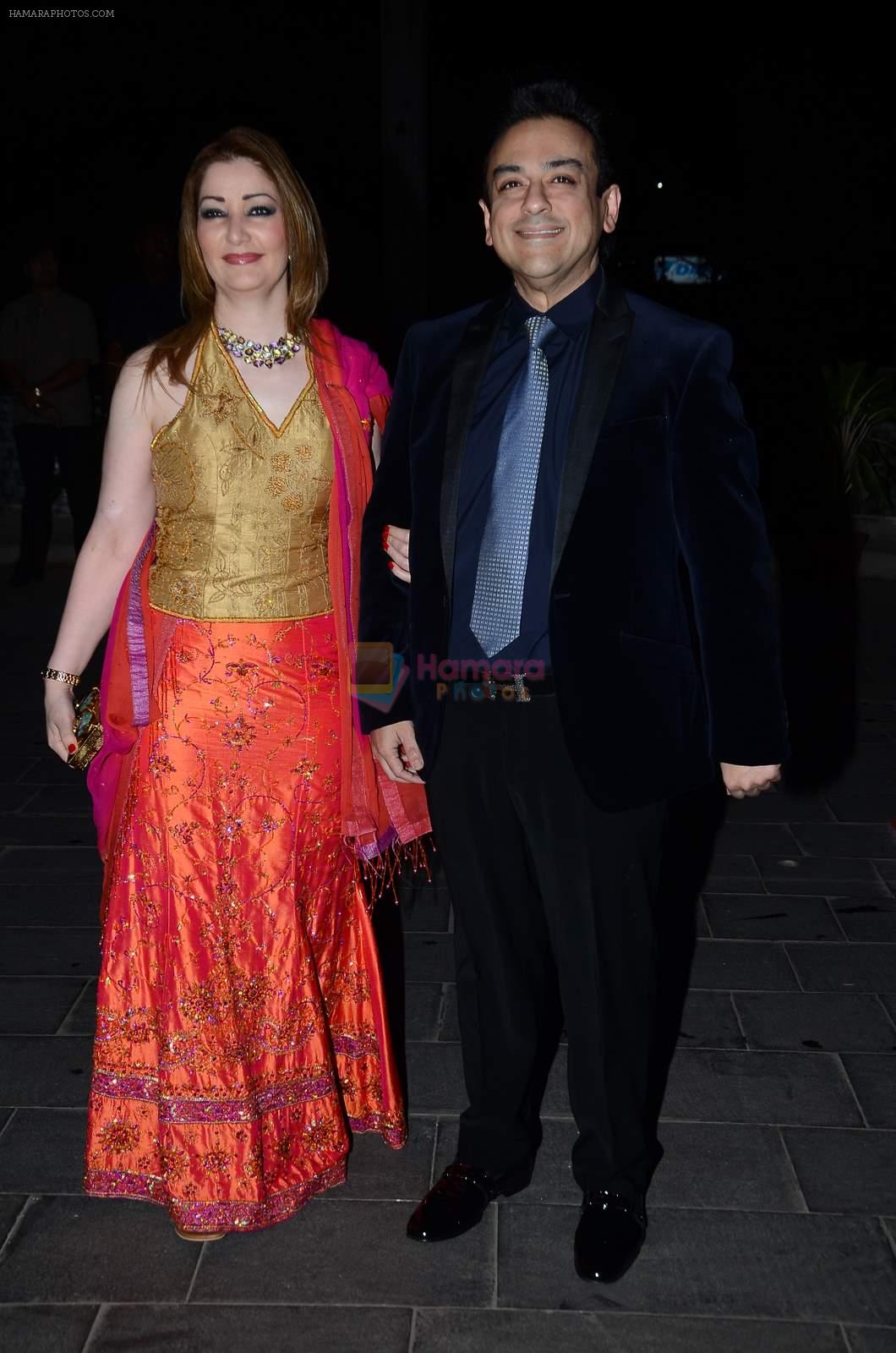 Adnan Sami at Tulsi Kumar's wedding reception in Sahara Star, Mumbai on 2nd March 2015