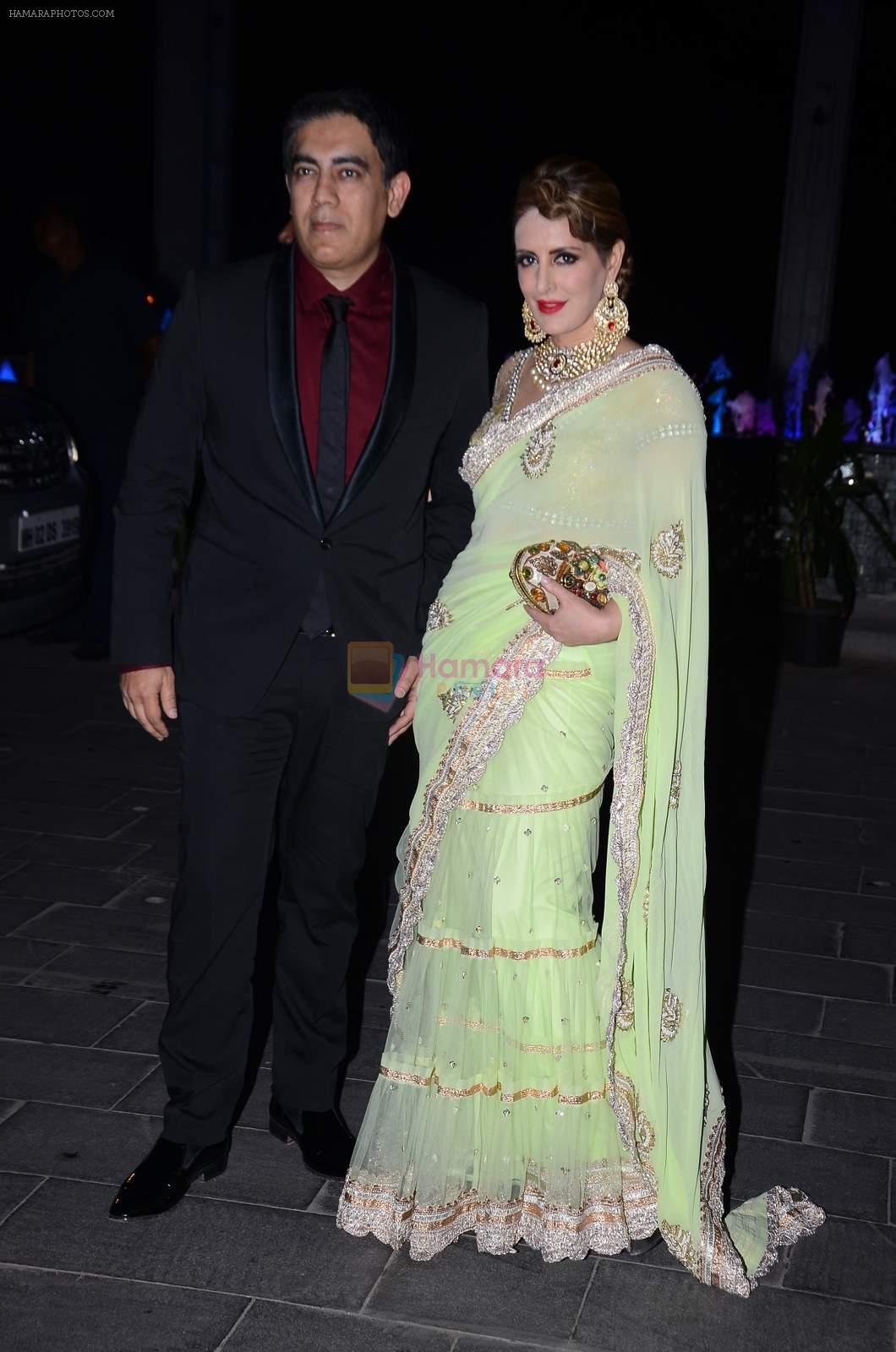 at Tulsi Kumar's wedding reception in Sahara Star, Mumbai on 2nd March 2015