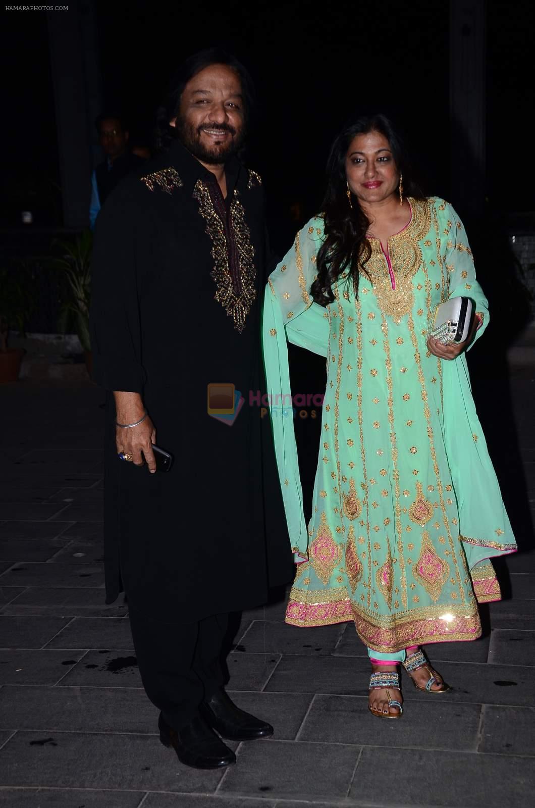 Roop Kumar Rathod, Sonali Rathod at Tulsi Kumar's wedding reception in Sahara Star, Mumbai on 2nd March 2015